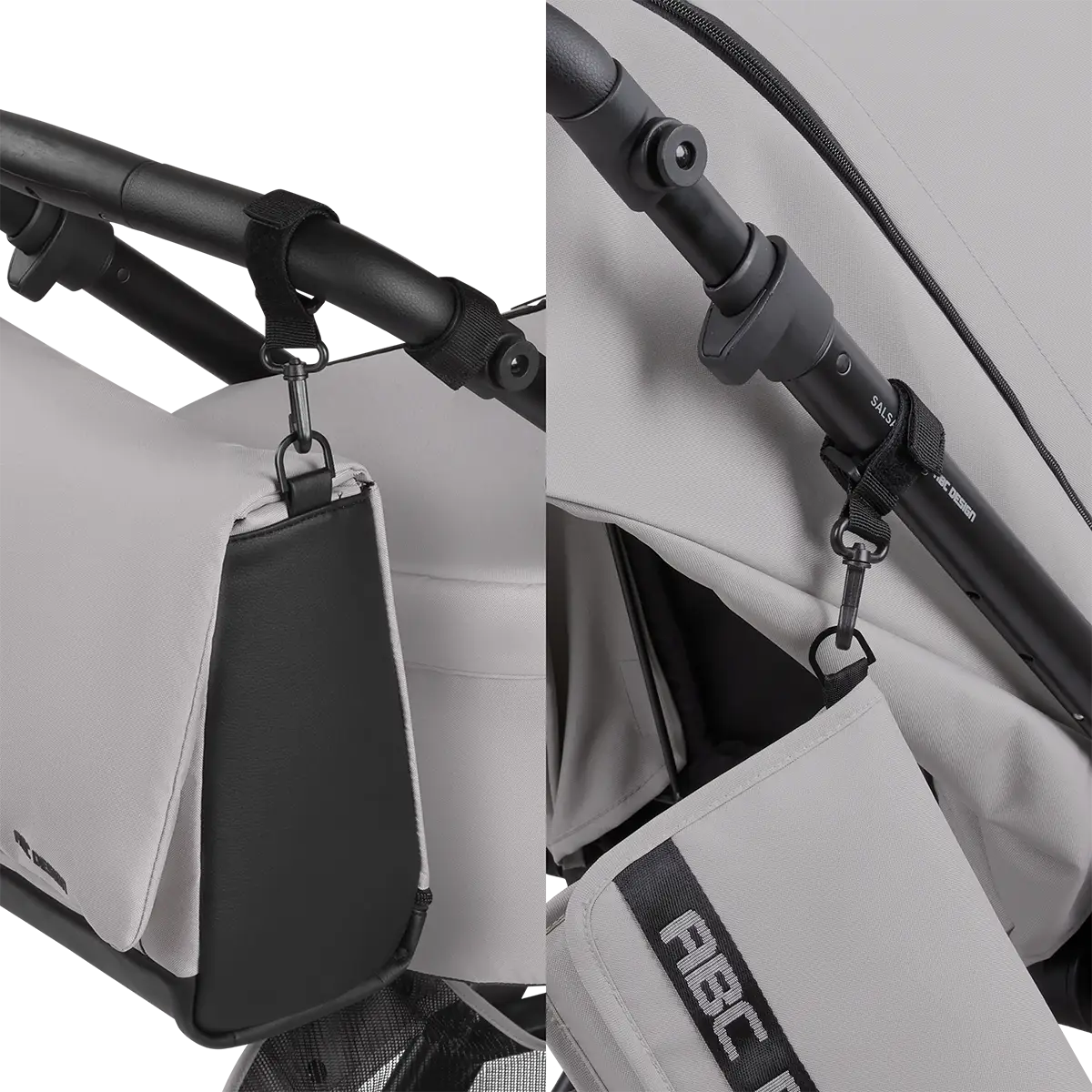 Compatible con cochecitos y remolques de bicicleta