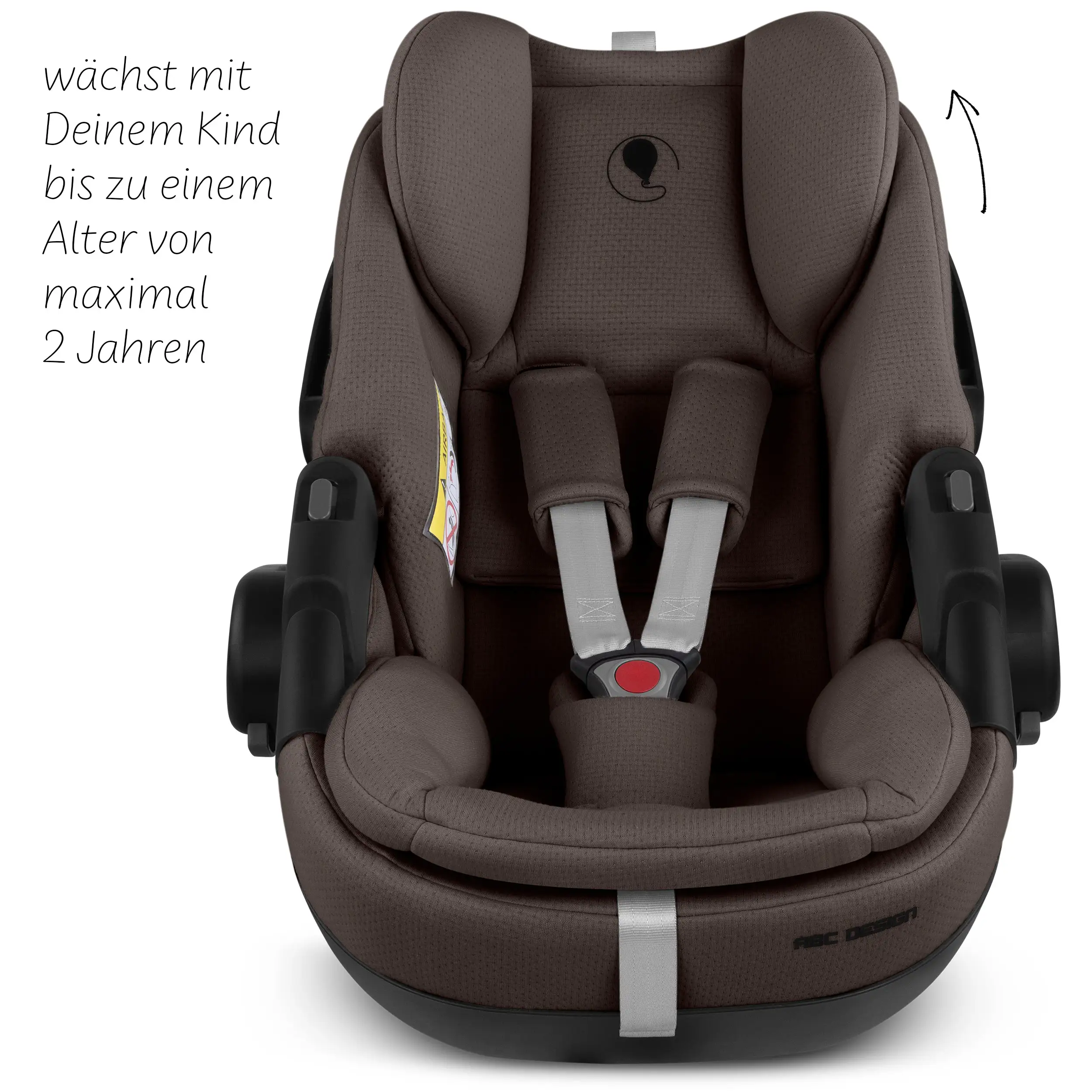 Silla de auto Calla i-Size reclinable incl. base ISOFIX giratoria Root
