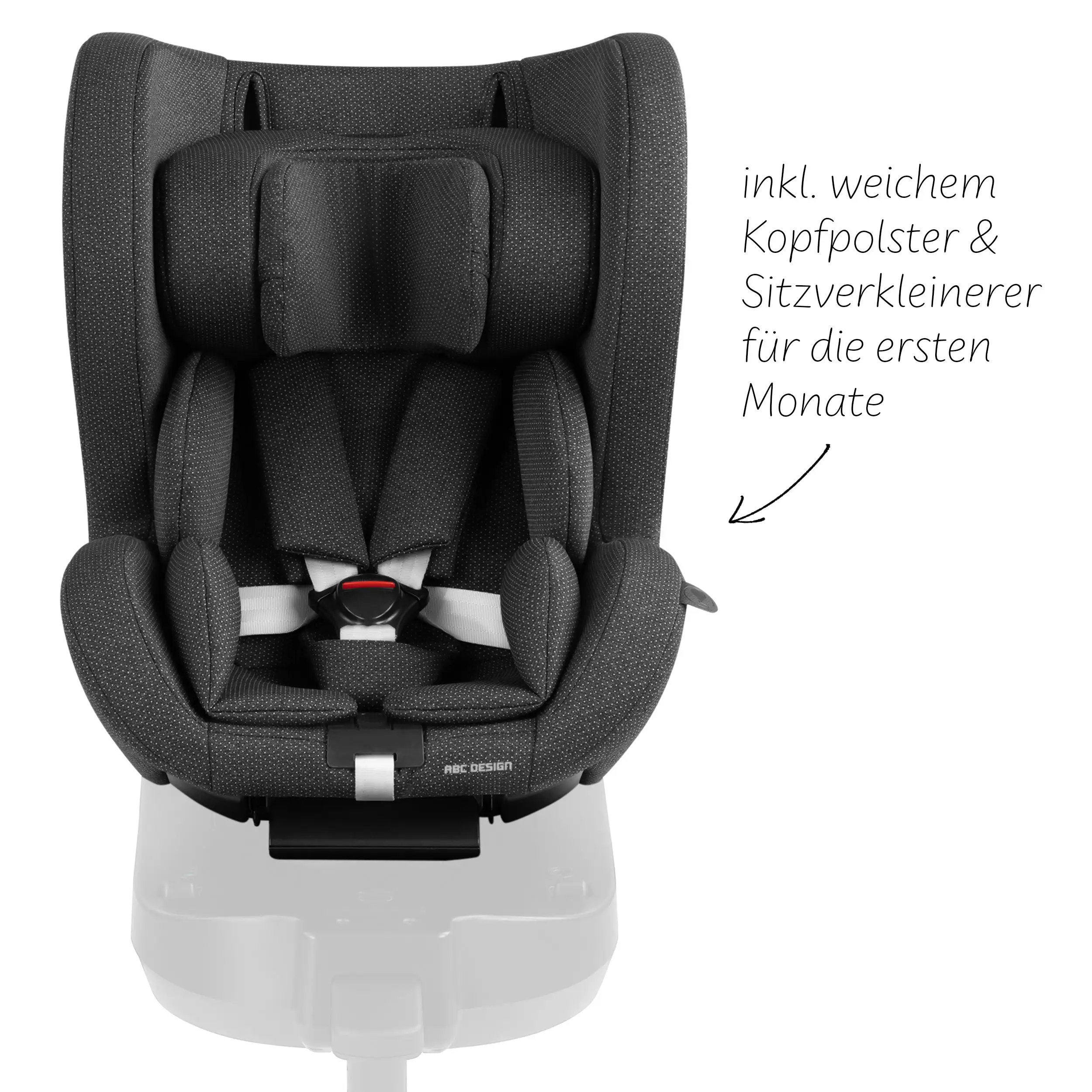 Silla de auto Lily i-Size incl. base ISOFIX giratoria Root - Bubble