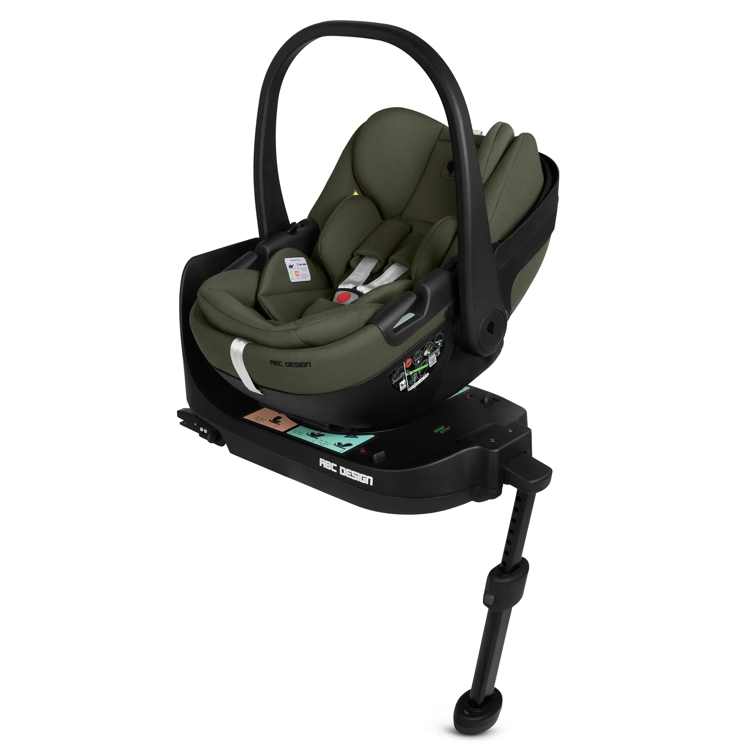Silla de coche con función de reclinación Calla i-Size - Olive