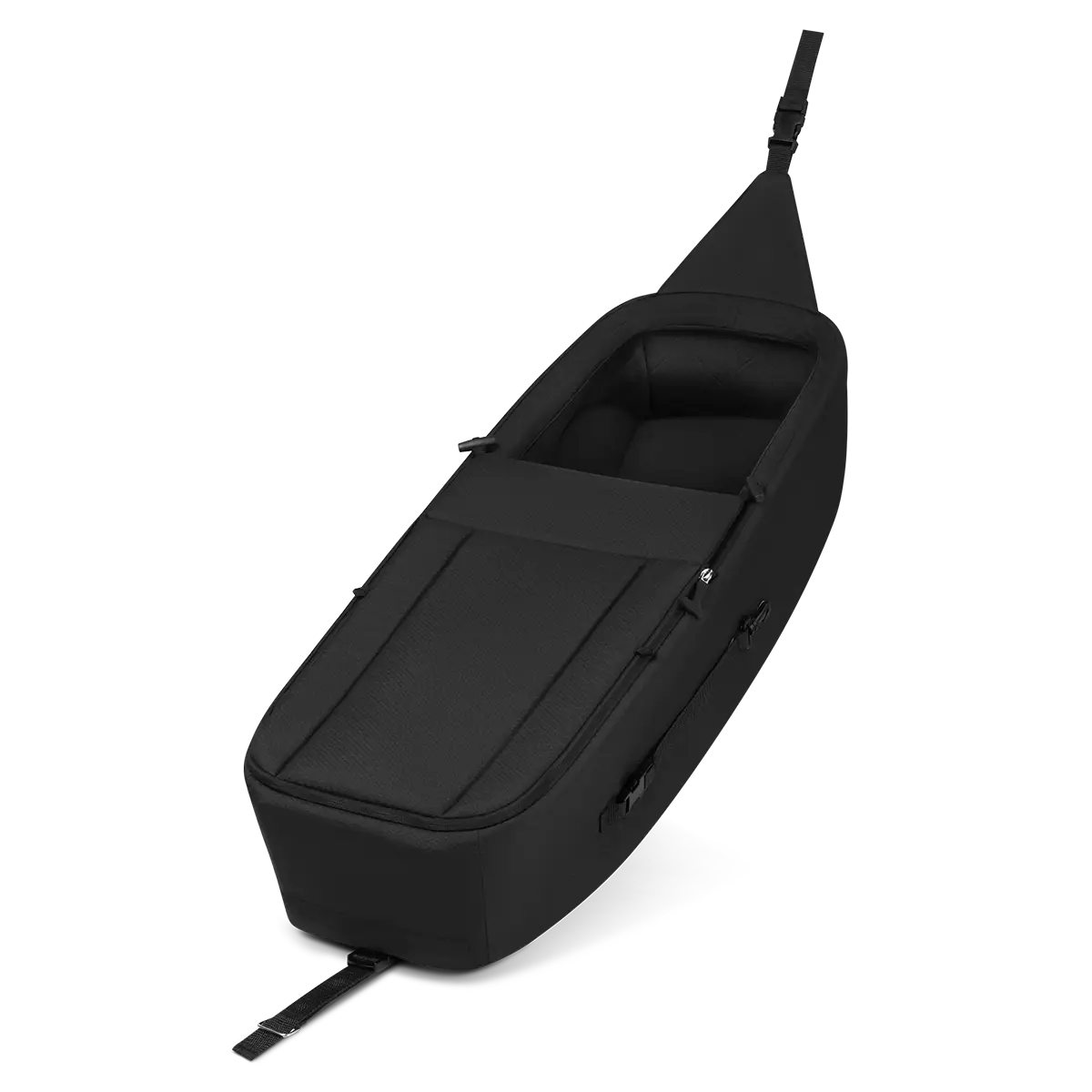 Abrigado y protegido como en un capazo de bebé