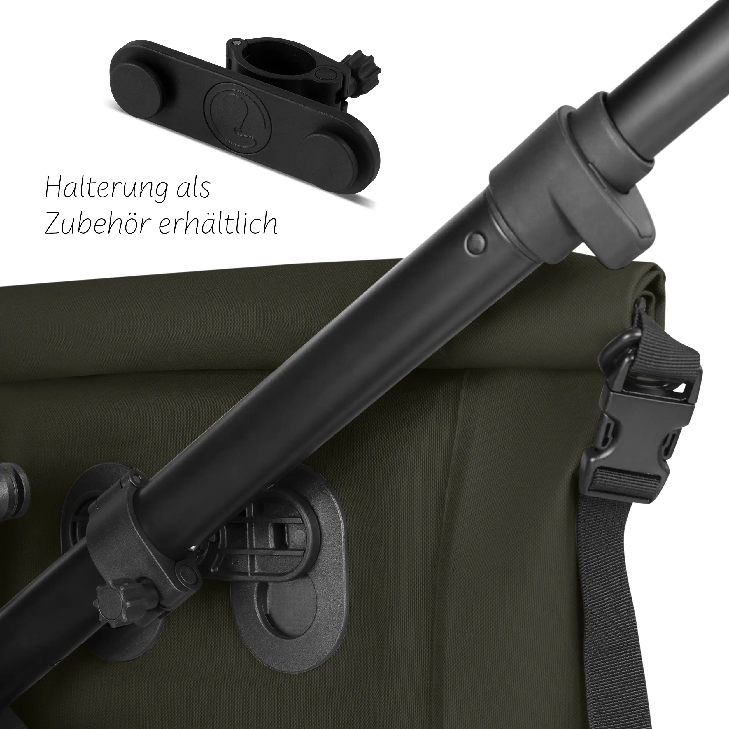 Bolsa de sillín Sion 20L para cochecito, remolque para bicicleta y uso diario - Avocado