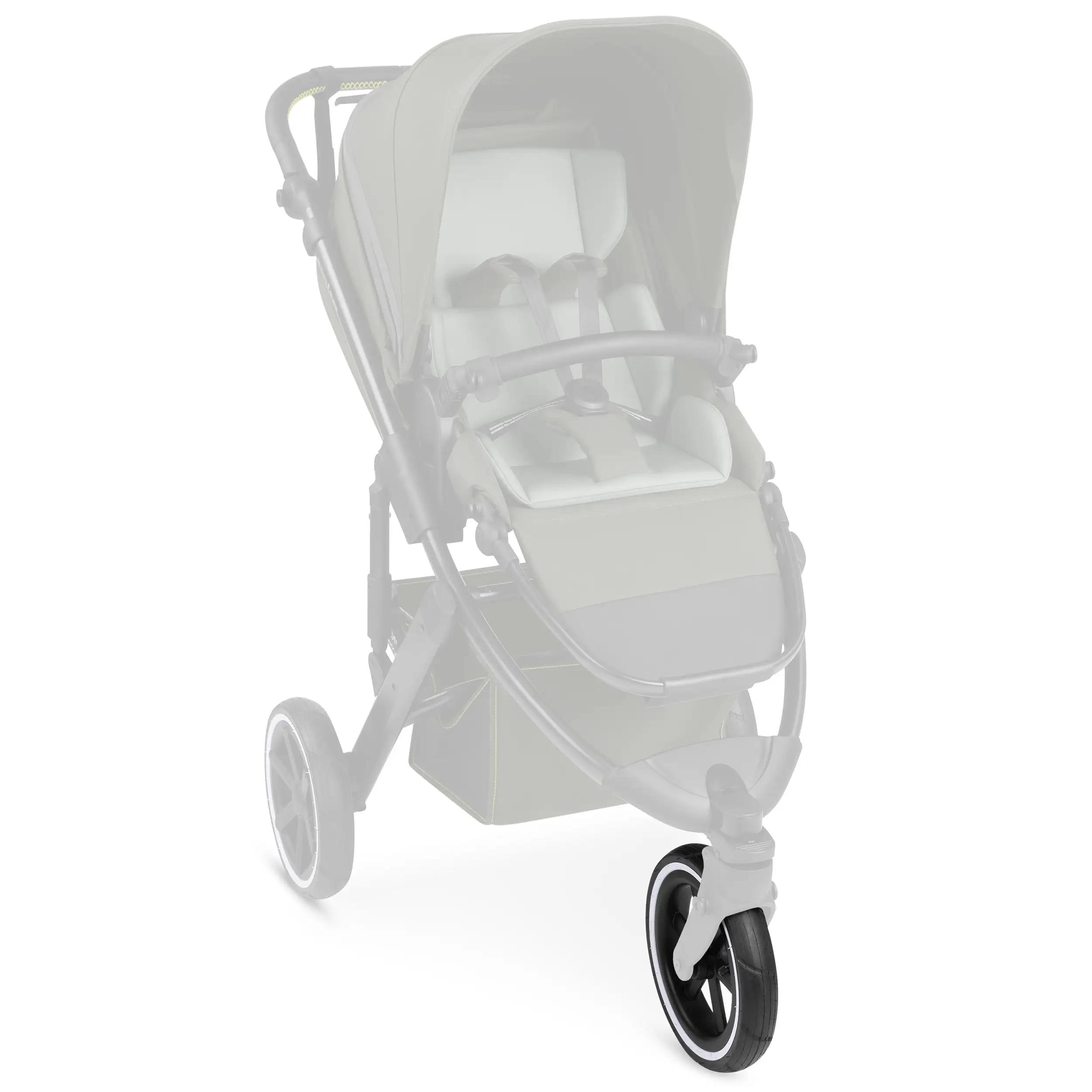 Rueda delantera para Salsa 5 Run / Salsa Run - Ruedas neumáticas Black / White Wall