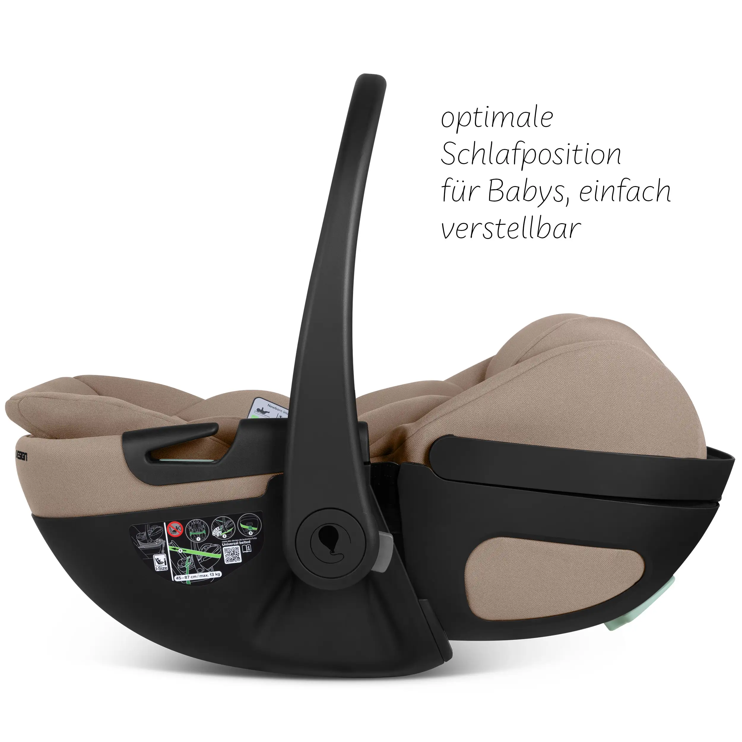 Silla de auto Calla i-Size reclinable incl. base ISOFIX giratoria Root
