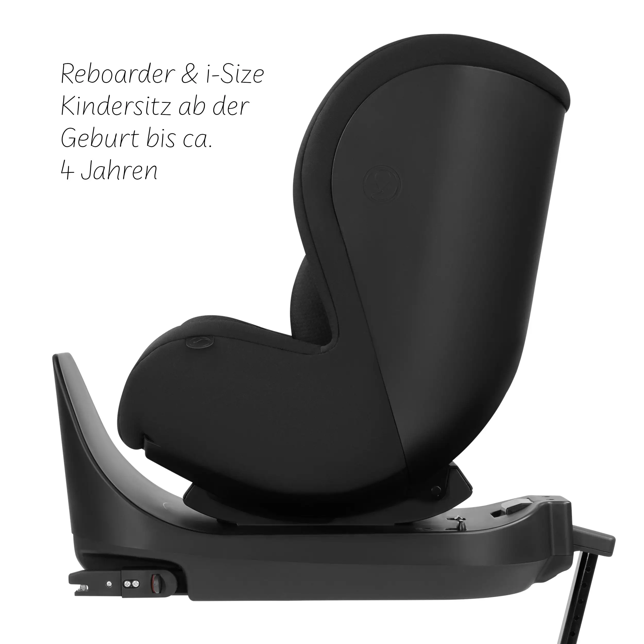 Silla para niños Lily i-Size con base Isofix giratoria Root - Black