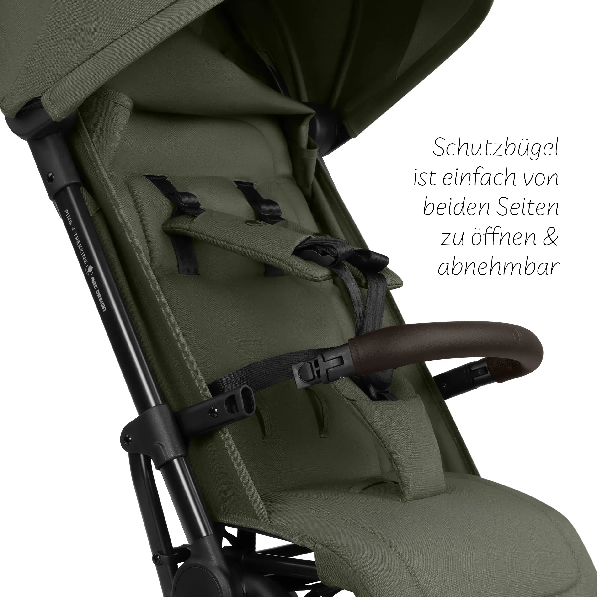 Silla de paseo de viaje Ping 4 Trekking - Pea