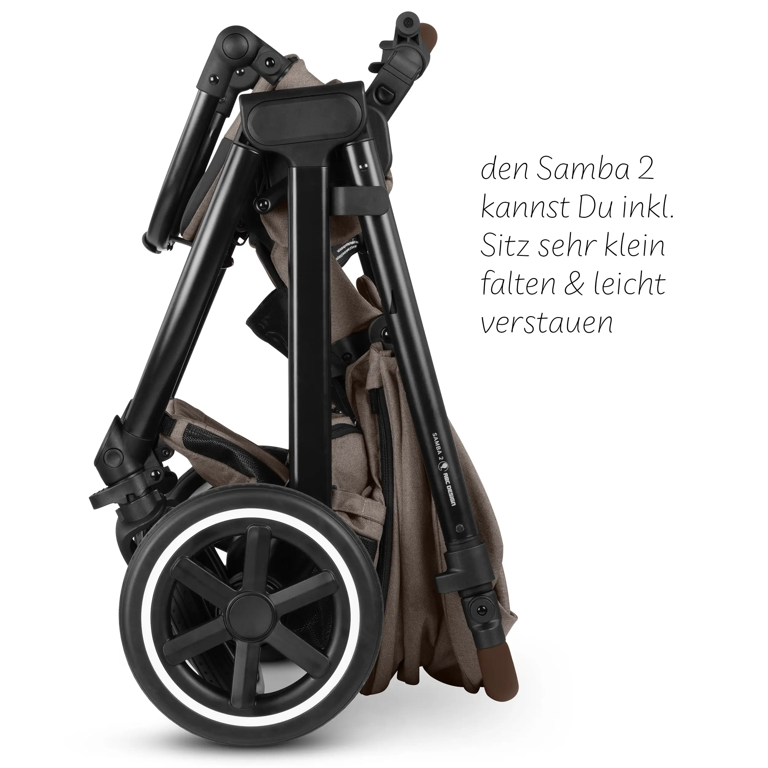 Sistema de viaje Samba 2 incl. silla de auto Calla reclinable - Nature