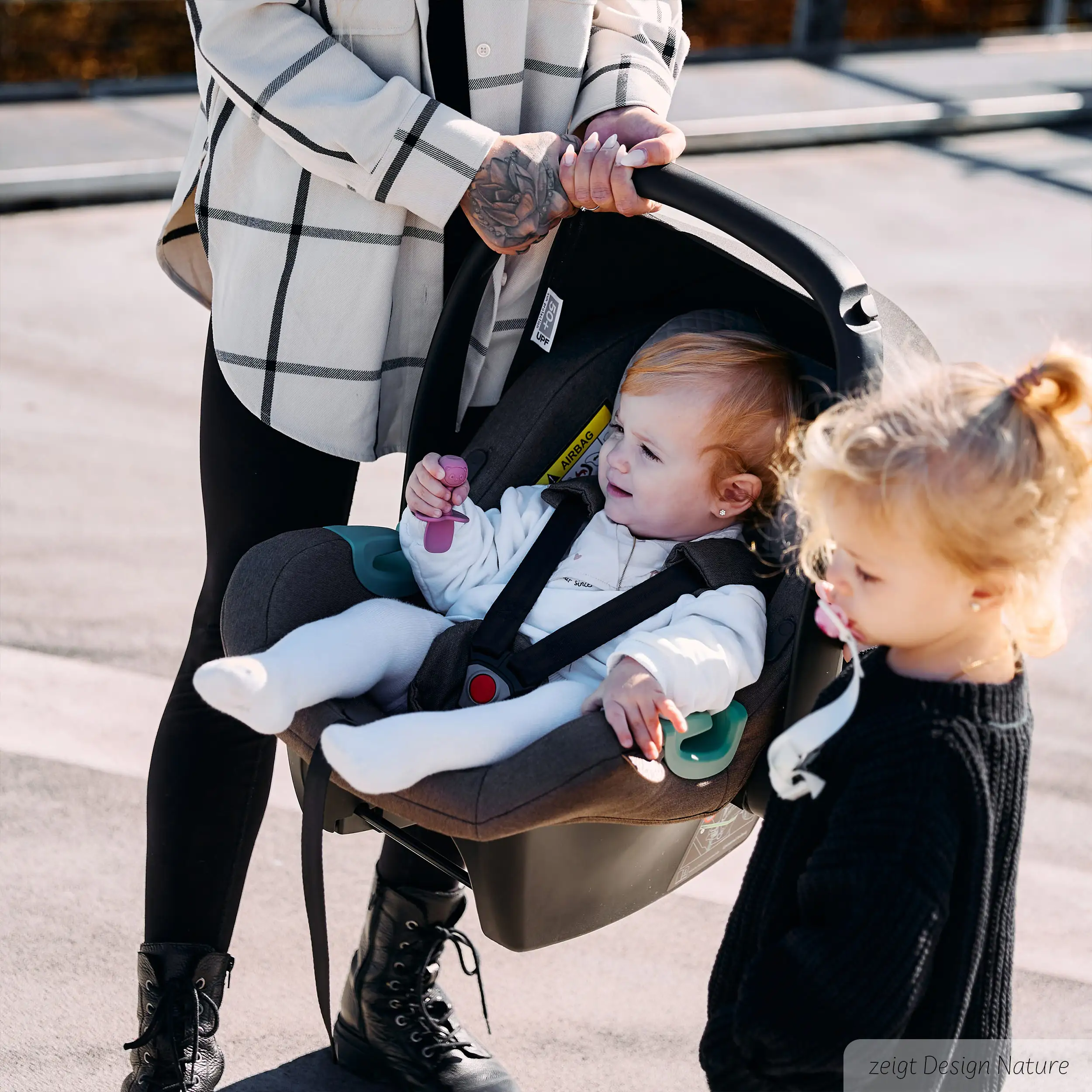 Silla de auto Tulip i-Size (para recién nacidos) - Nature