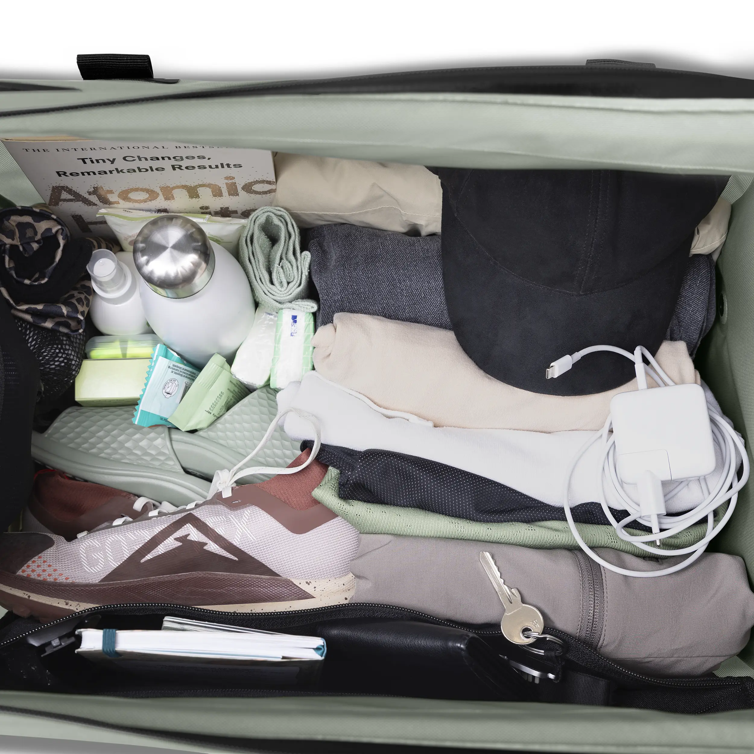 Bolsa de viaje Locarno 45L para uso diario, viajes y uso profesional - Pine