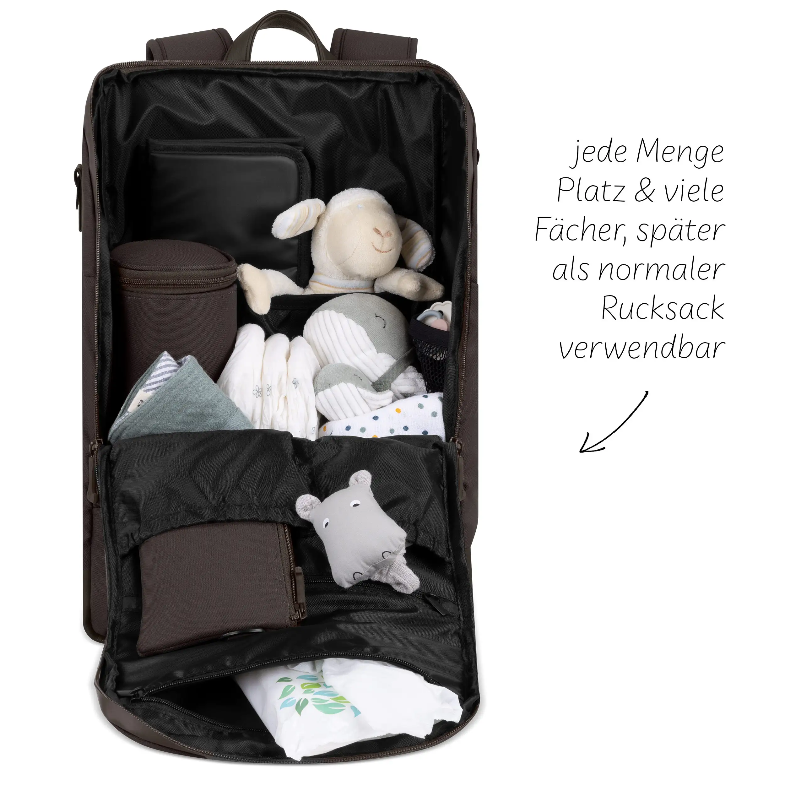 Mochila cambiador Active - Espresso