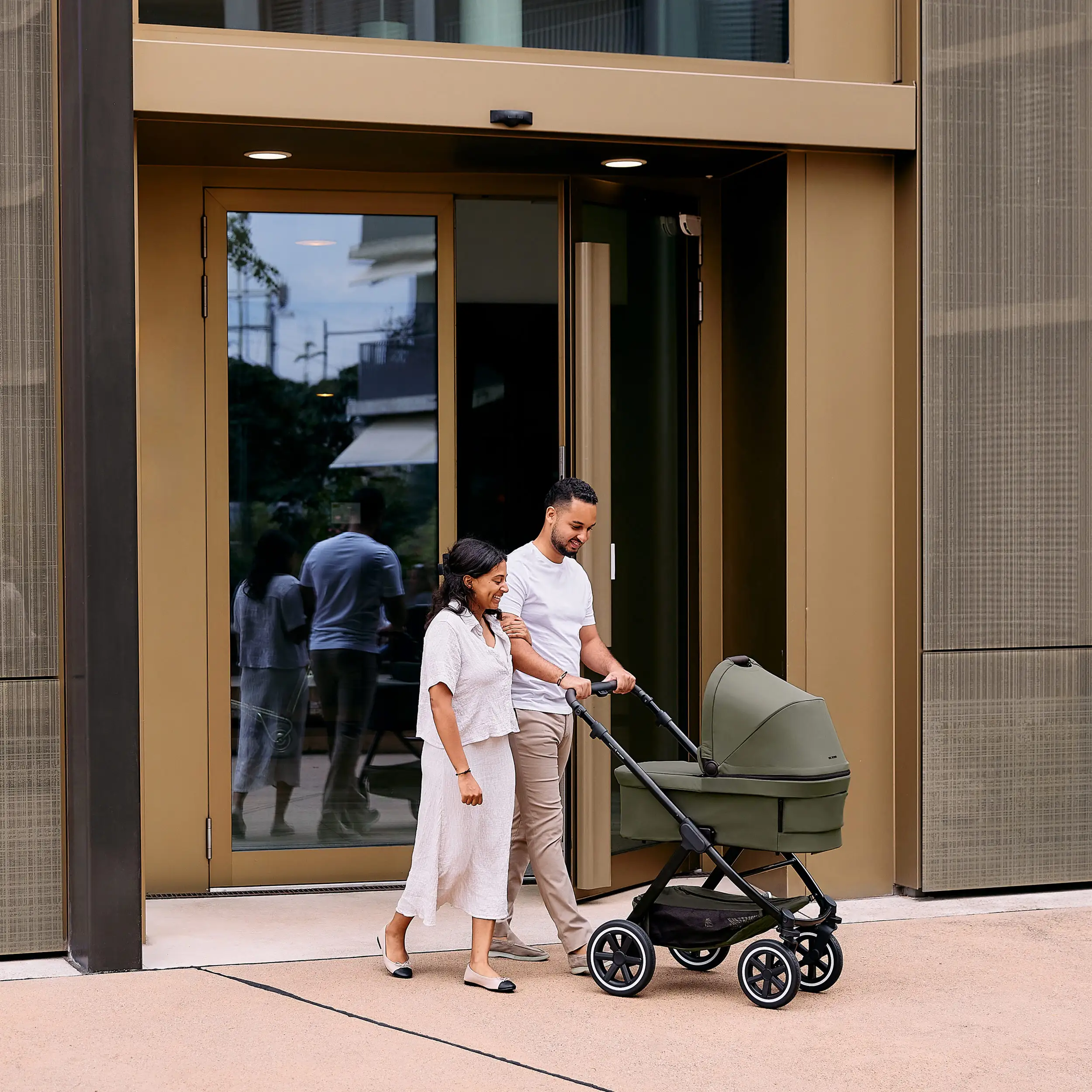 Set cochecito 3en1 Samba 2 incl. Silla de Auto - Avocado