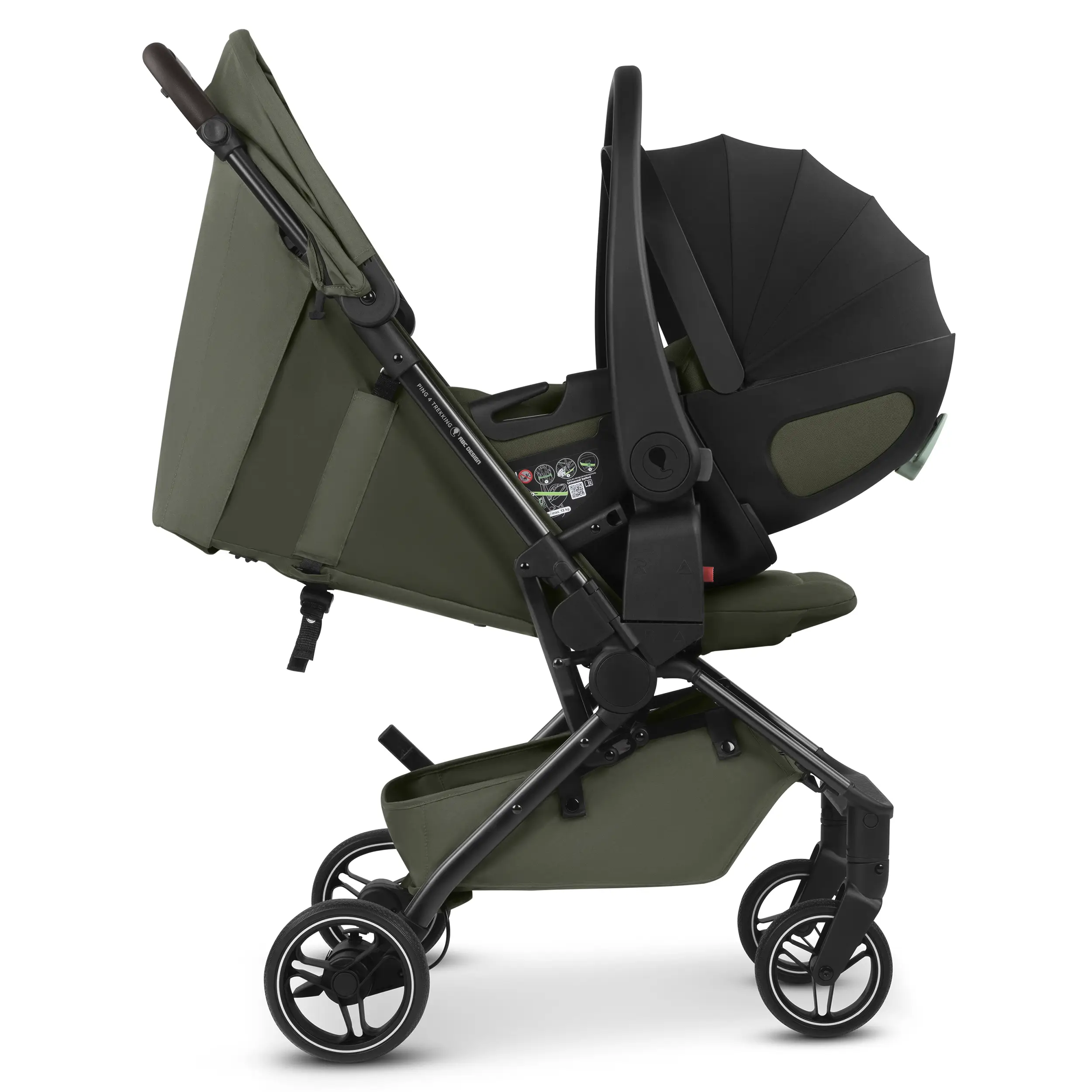 Silla de paseo para viaje Ping 4 Trekking - Pea