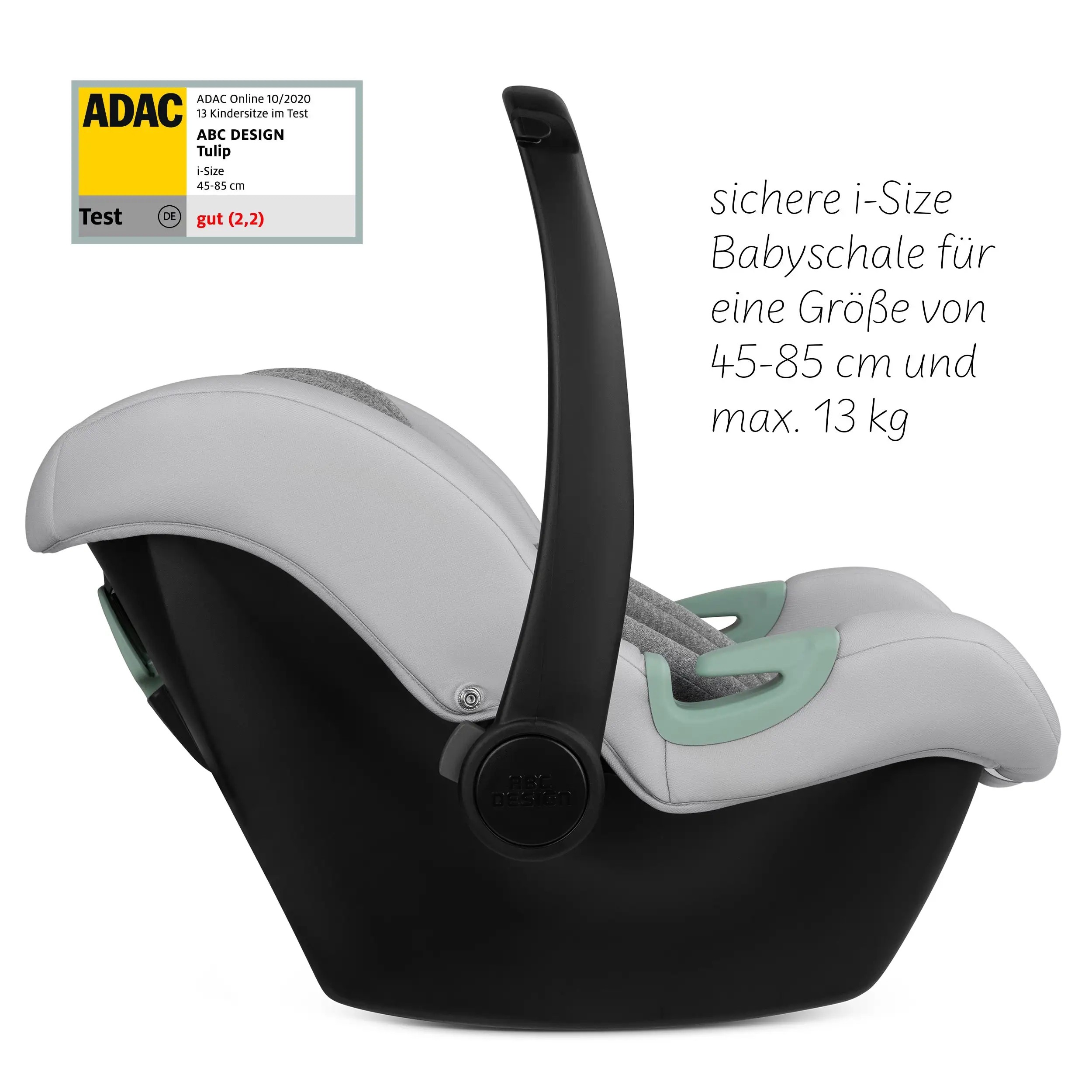 Silla de auto Tulip i-Size (para recién nacidos) - Pearl