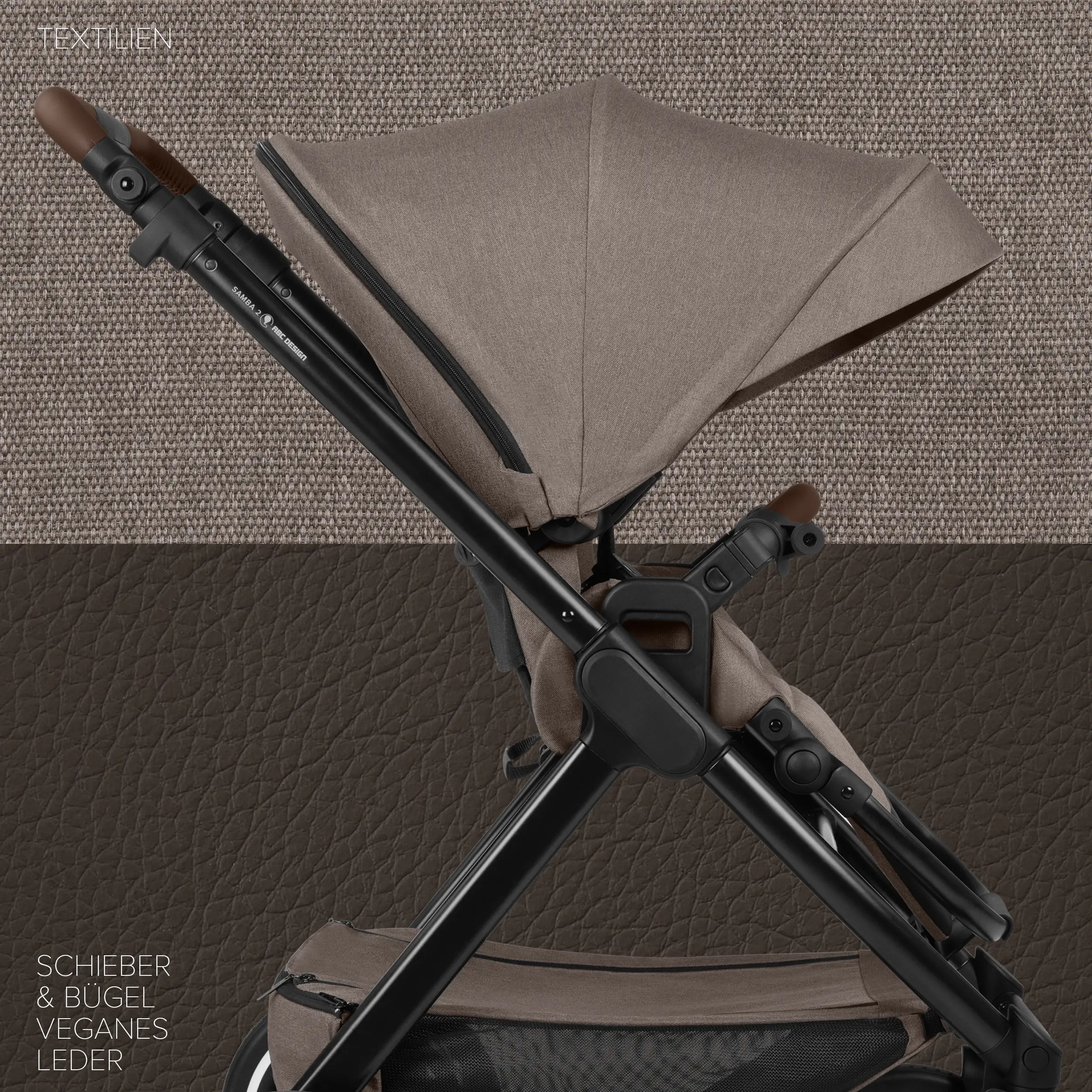 Set de viaje Samba 2 incl. asiento de coche para recién nacidos - Nature