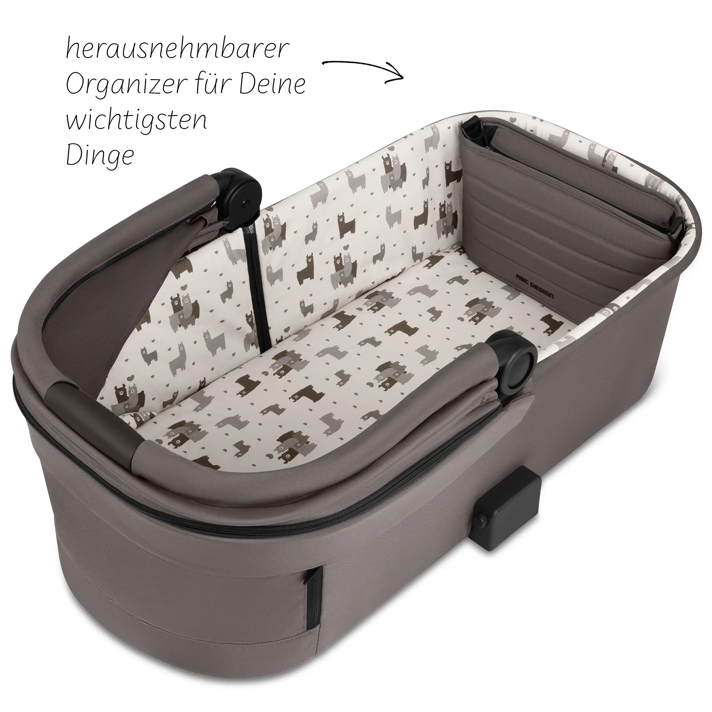 Set cochecito 3en1 Salsa 5 Air incl. Silla de Auto - Marron