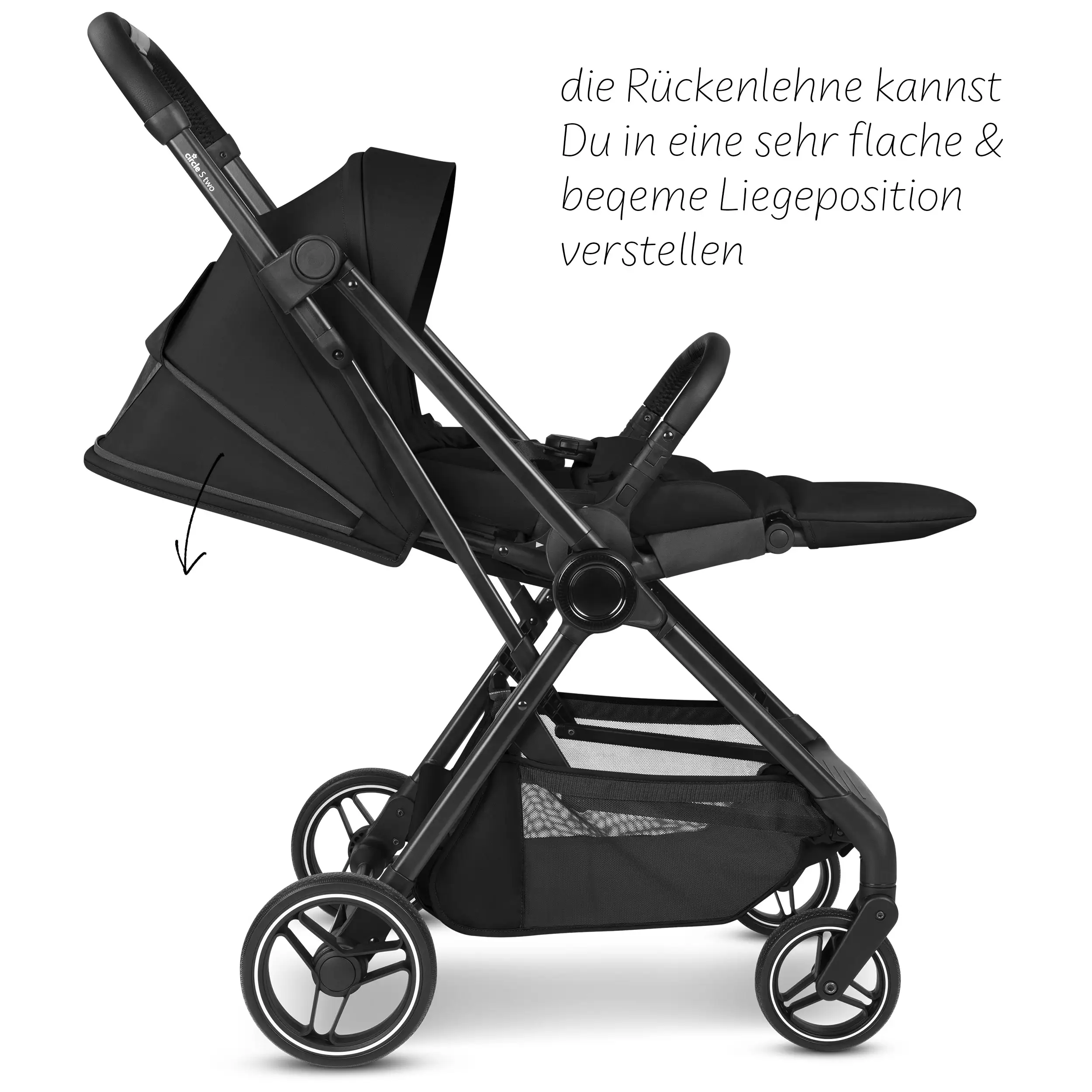 Silla de paseo S Two - Black