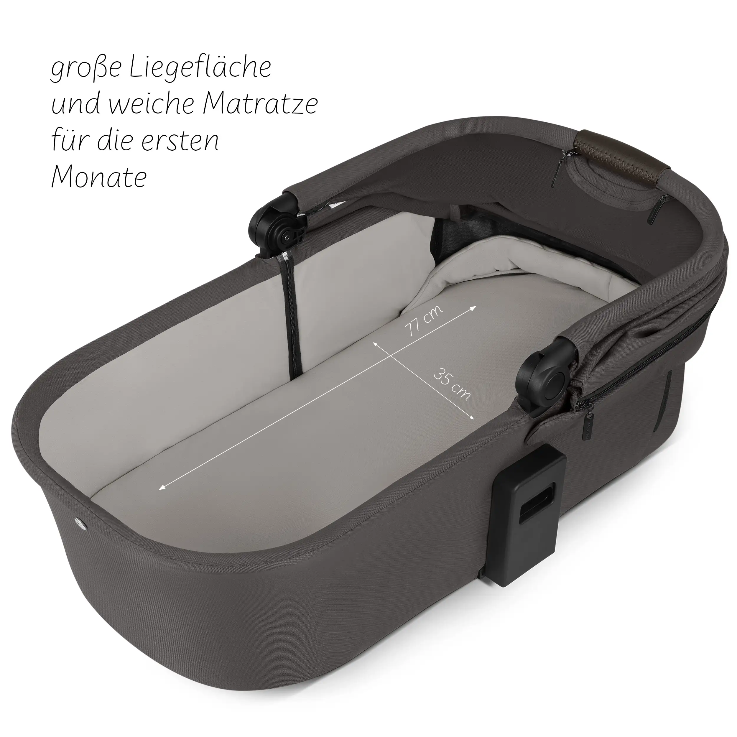 Set de cochecito 3en1 Salsa Core con silla de auto Calla reclinable - Falcon