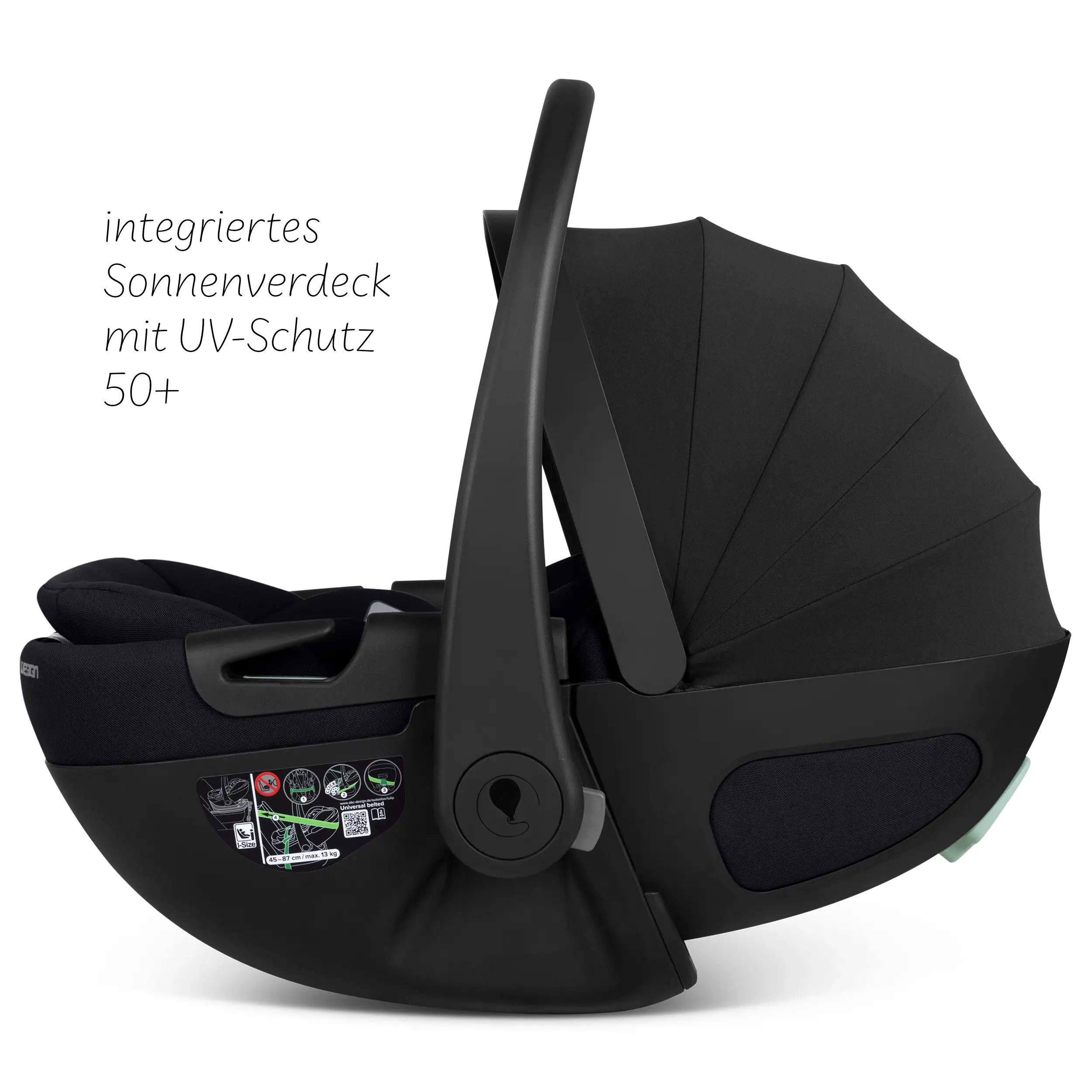 Silla de auto reclinable Calla i-Size - Ink