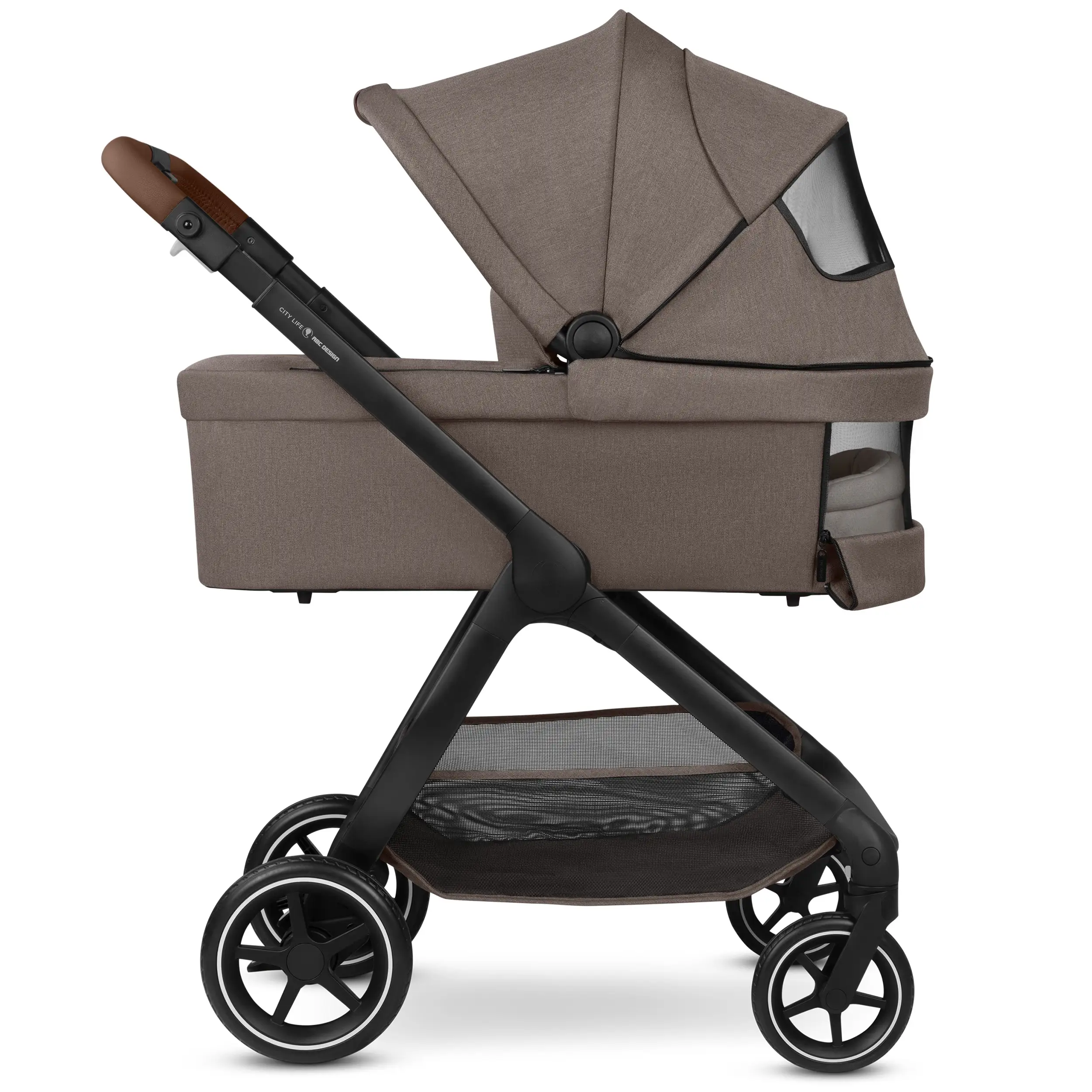 Set de cochecito 3en1 City Life con silla de auto Maxi-Cosi Pebble 360 Pro 2 - Nature