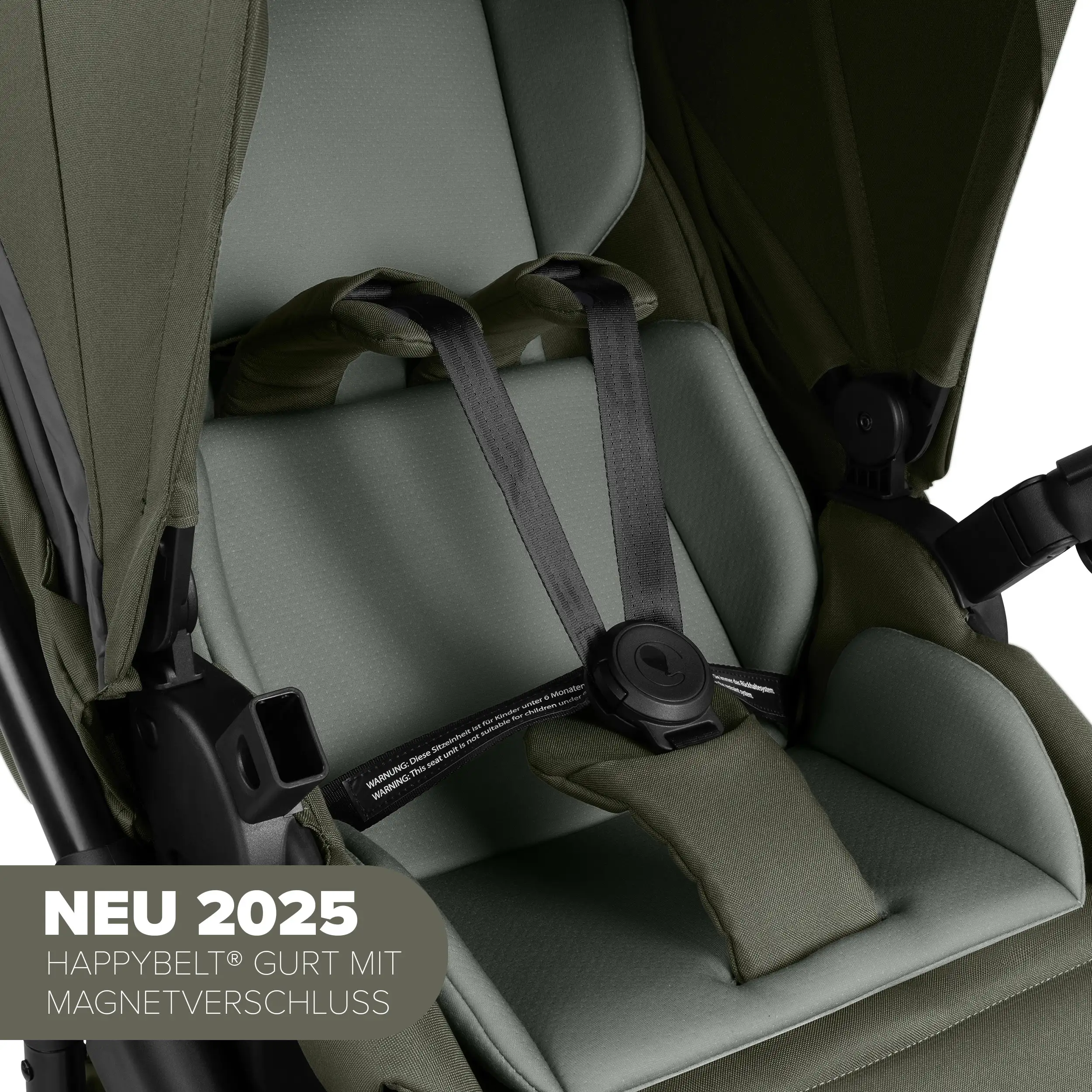 Cochecito Salsa 5 Run (con homologación deportiva) - Avocado