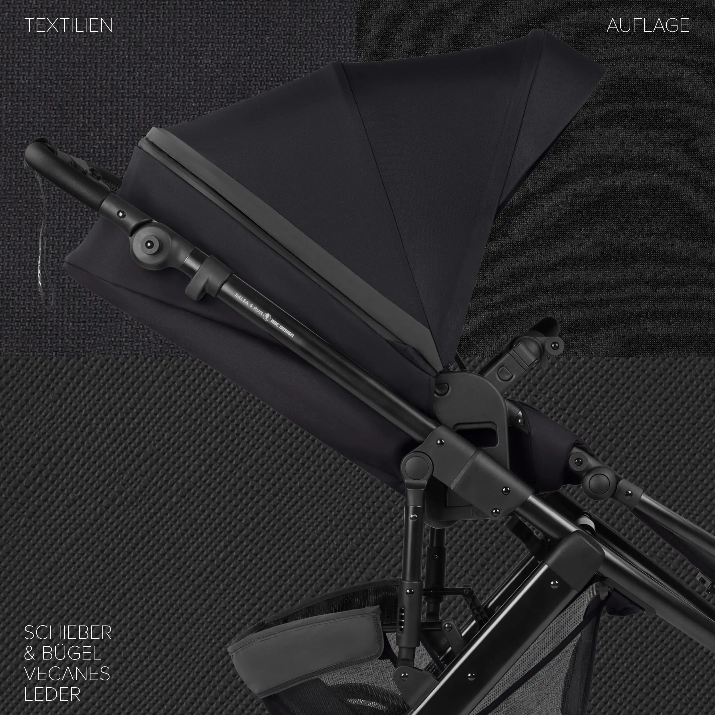 Cochecito Salsa 5 Run (con homologación deportiva) - Coal