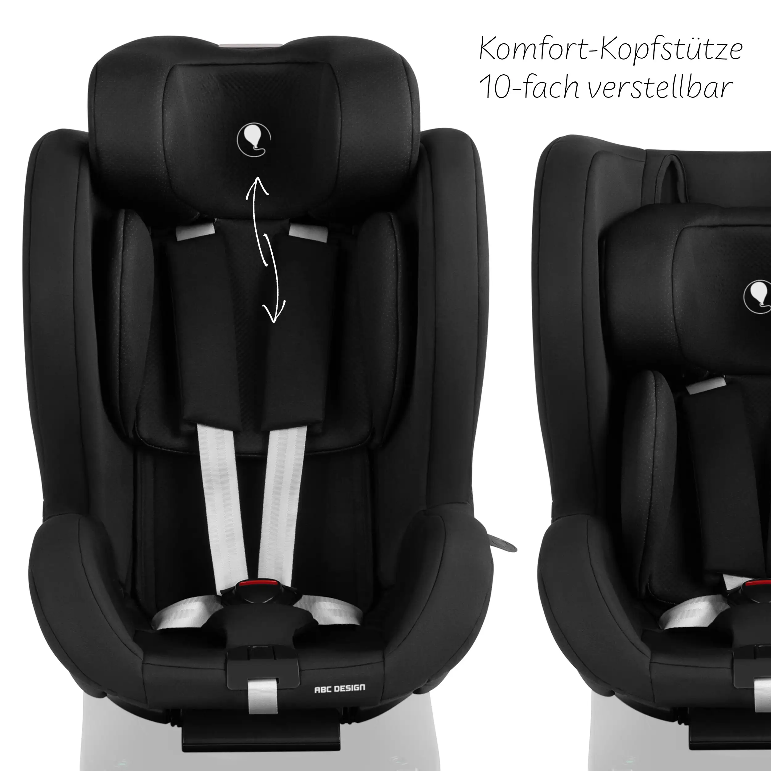 Silla para niños Lily i-Size con base Isofix giratoria Root - Black