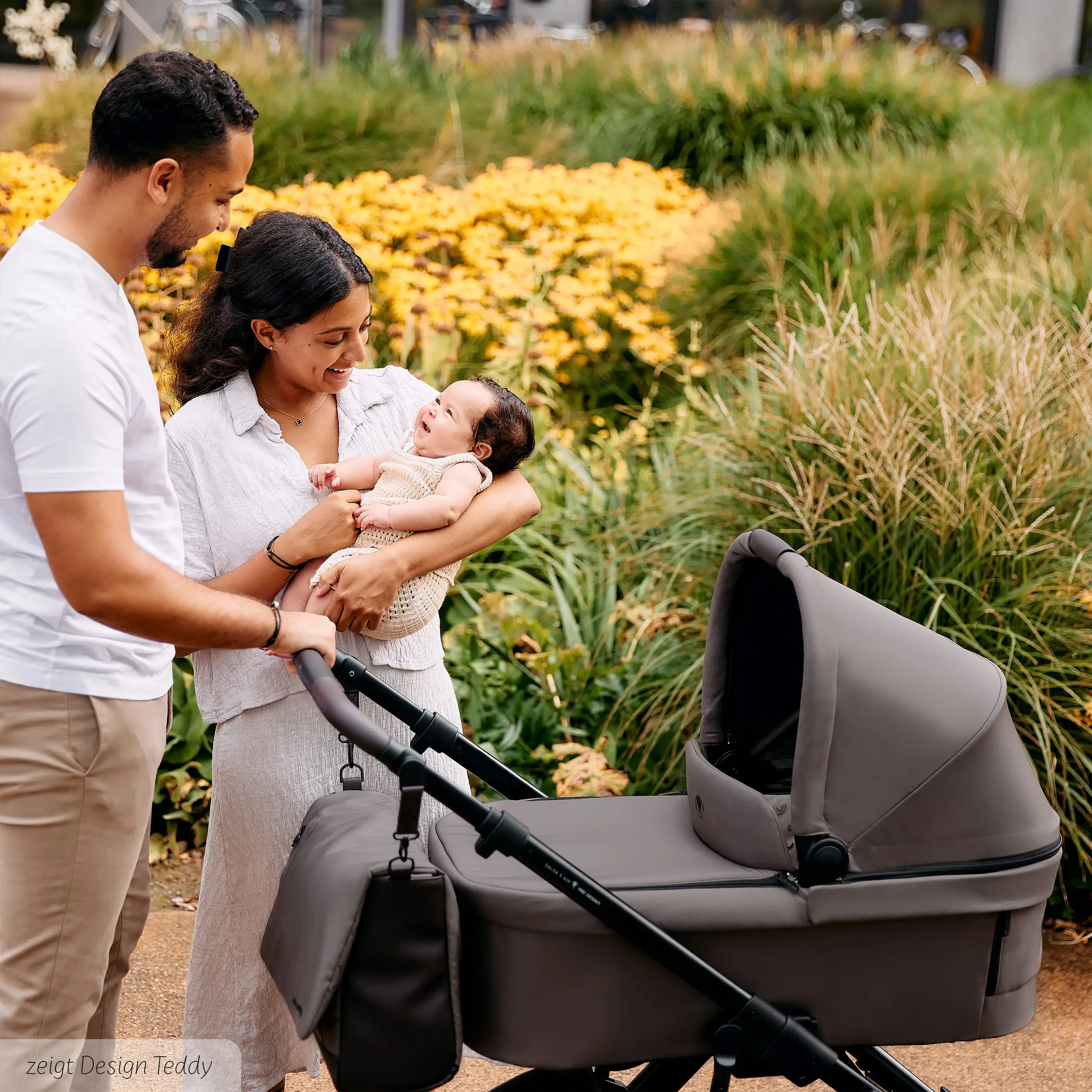 Set cochecito 3en1 Salsa 5 Air incl. Silla de Auto - Marron