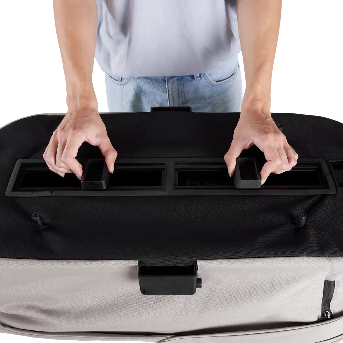 Ahorra espacio y es fácil de plegar