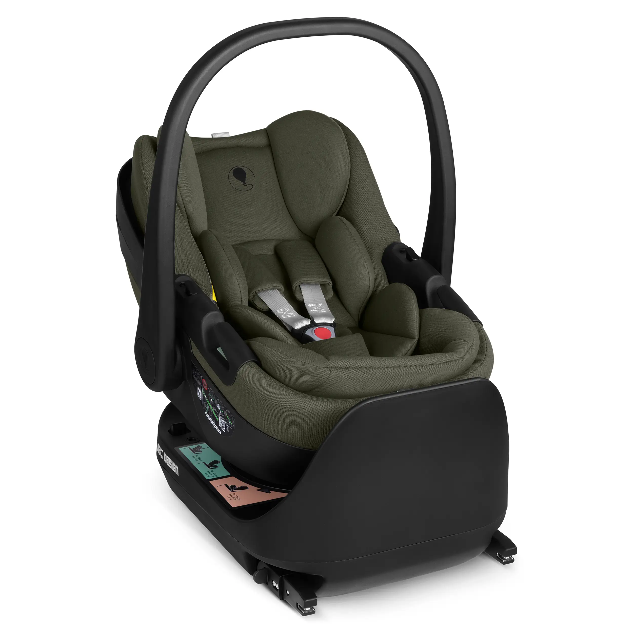 Silla de coche con función de reclinación Calla i-Size - Olive