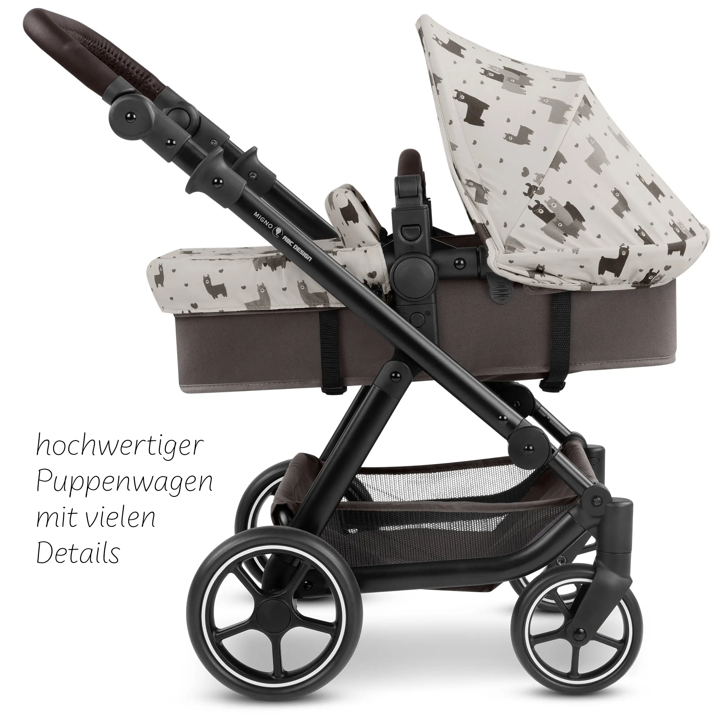 Cochecito de Muñecas Migno - Marron