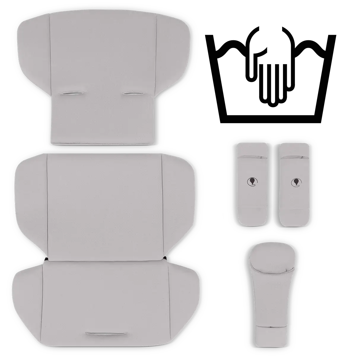 Fácil cuidado: el inserto se puede lavar a mano