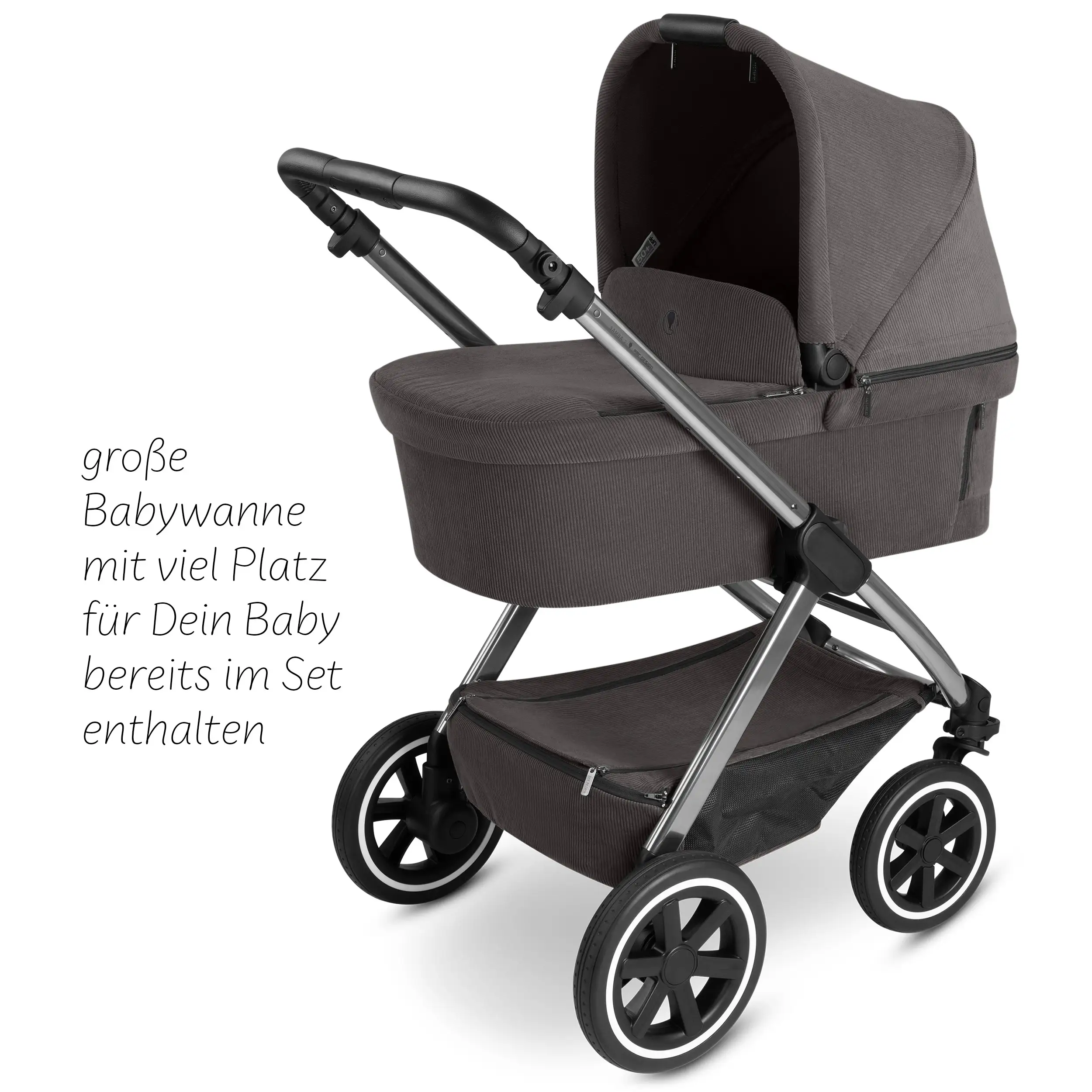 Set de cochecito 3en1 Samba 2 incl. silla de auto - Almond