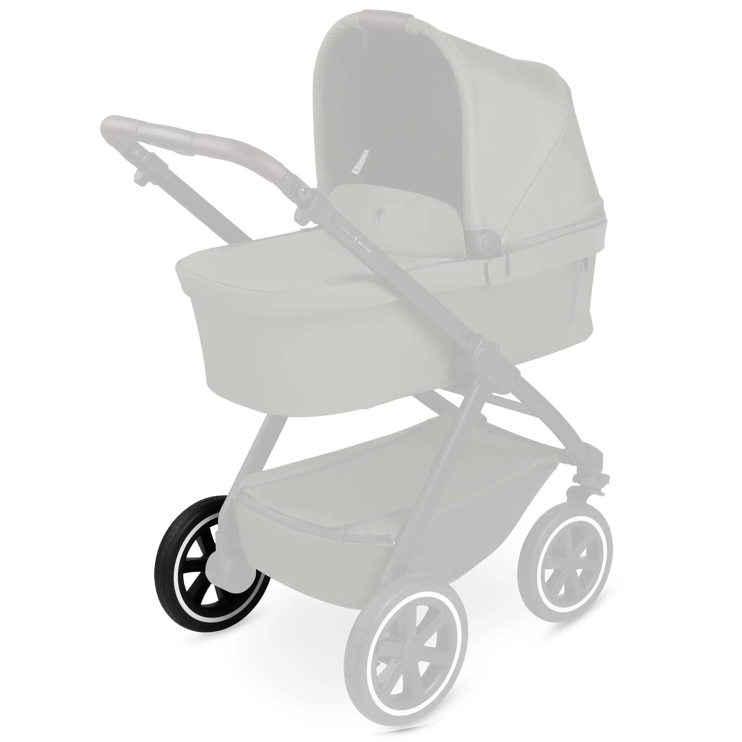 Rueda trasera para Samba 2 / Samba - EVA Black / White Wall