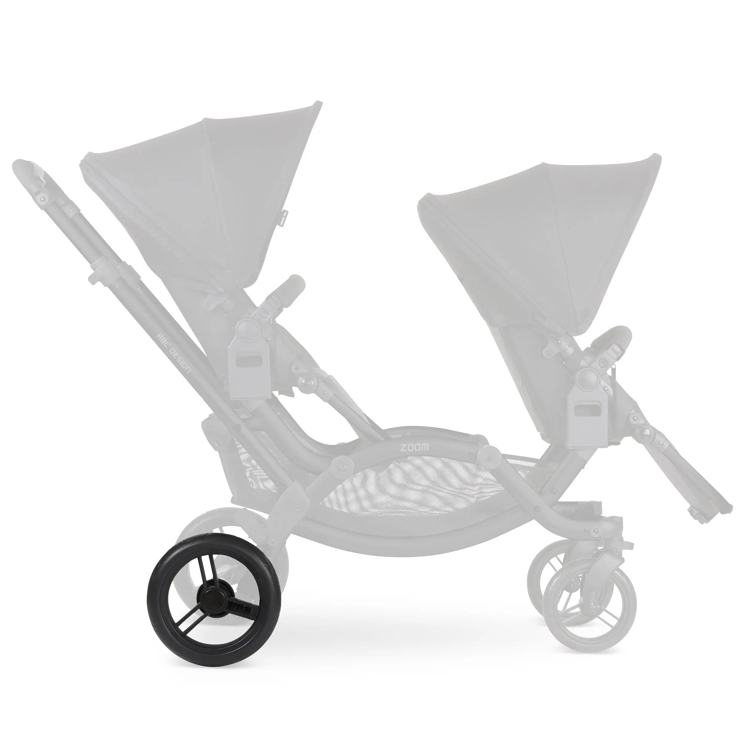 Rueda trasera para Zoom - EVA Black