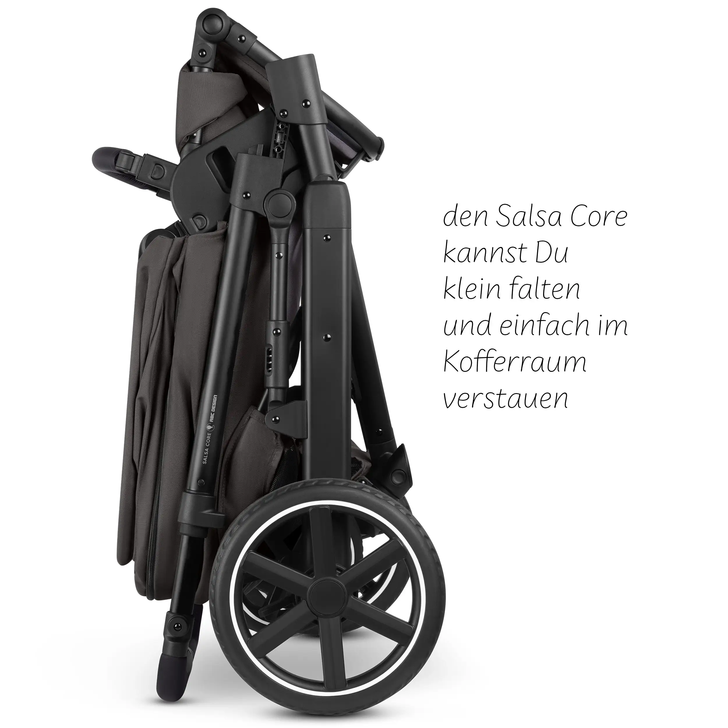 Set de cochecito 3en1 Salsa Core con silla de auto Calla reclinable - Falcon