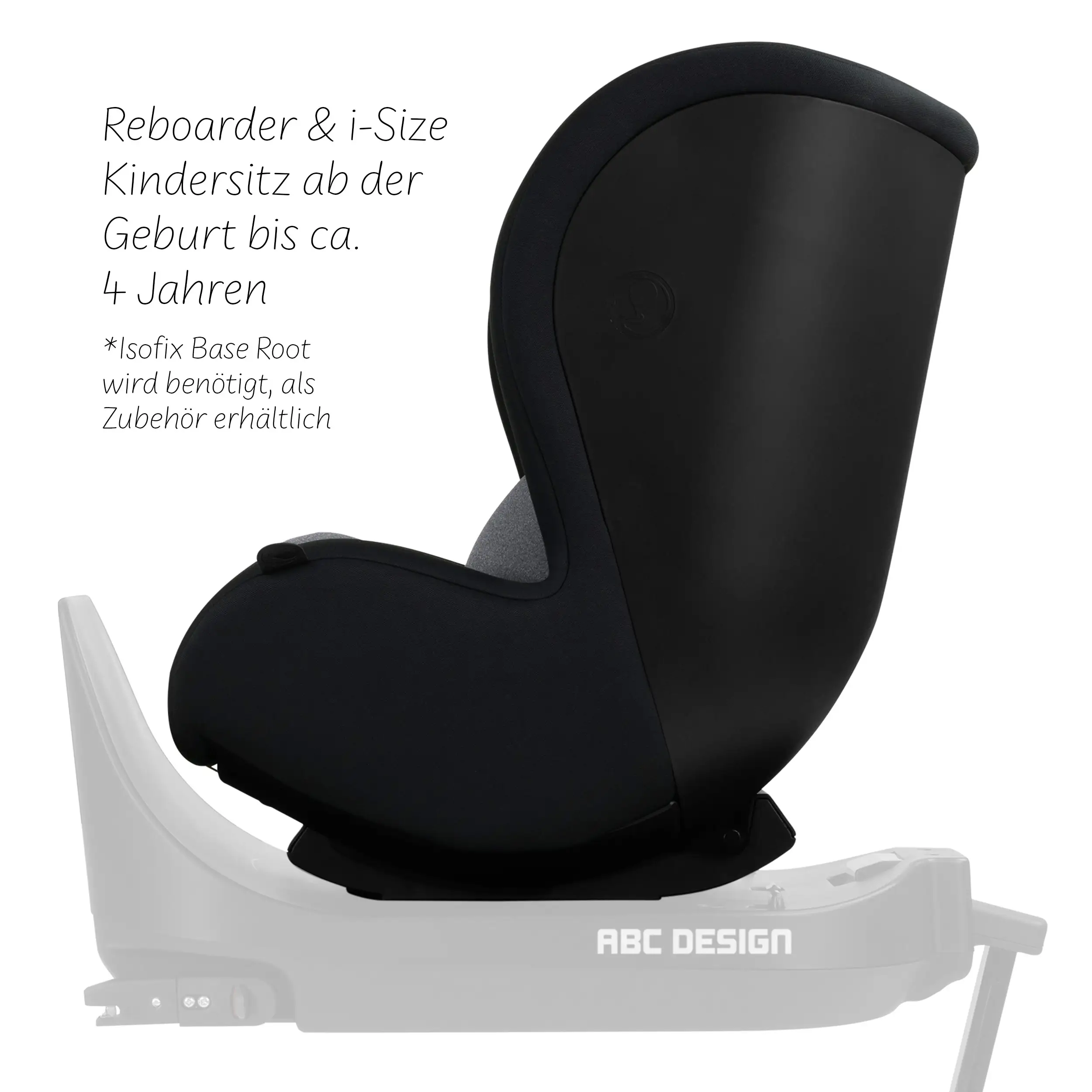 Silla de auto Reboard Lily i-Size  (desde el nacimiento hasta los 4 años) - Graphite