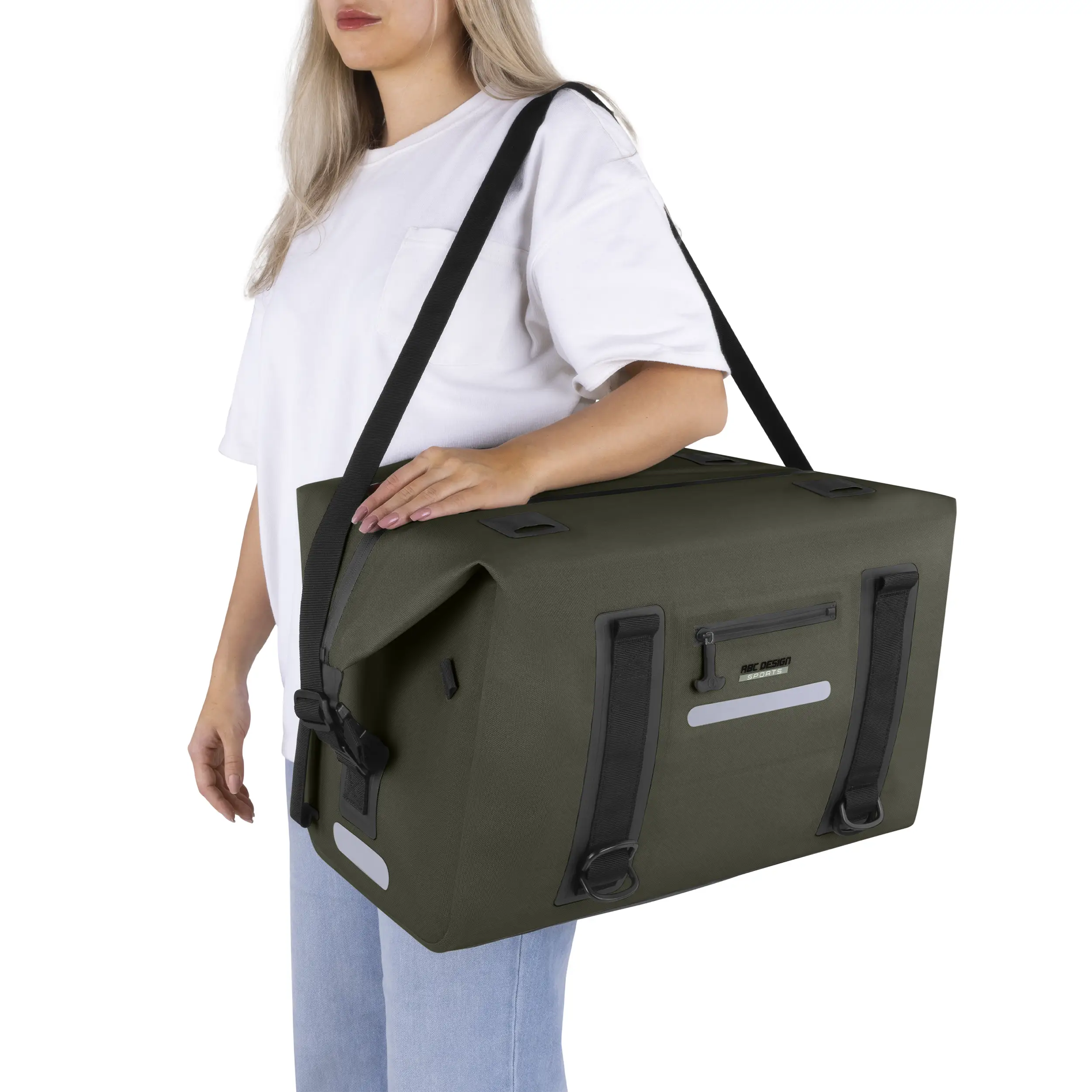 Bolsa de viaje Locarno 45L para uso diario, viajes y uso profesional - Avocado