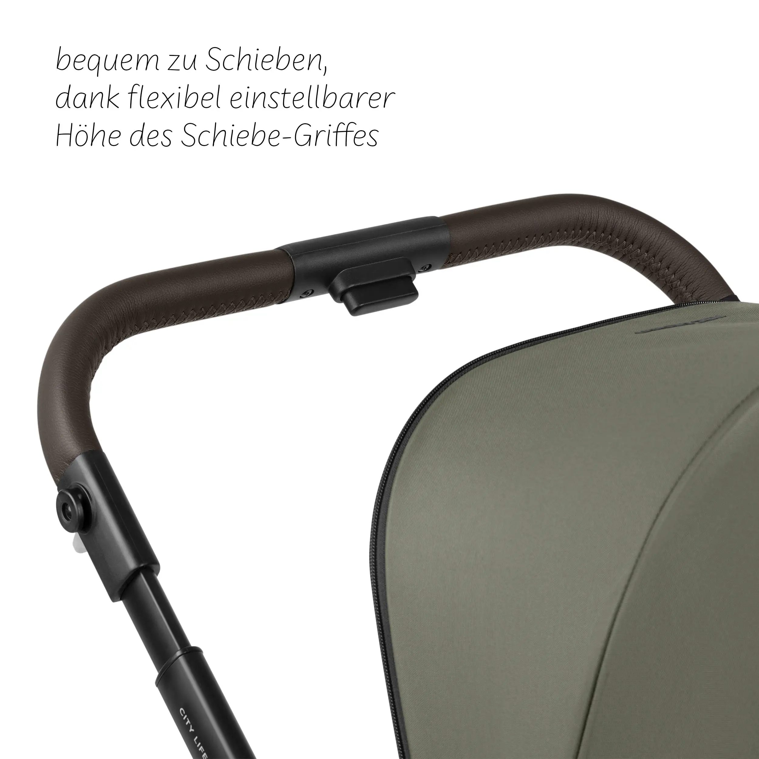 Set de cochecito 3en1 City Life con silla de auto Maxi-Cosi Pebble 360 Pro 2 - Avocado