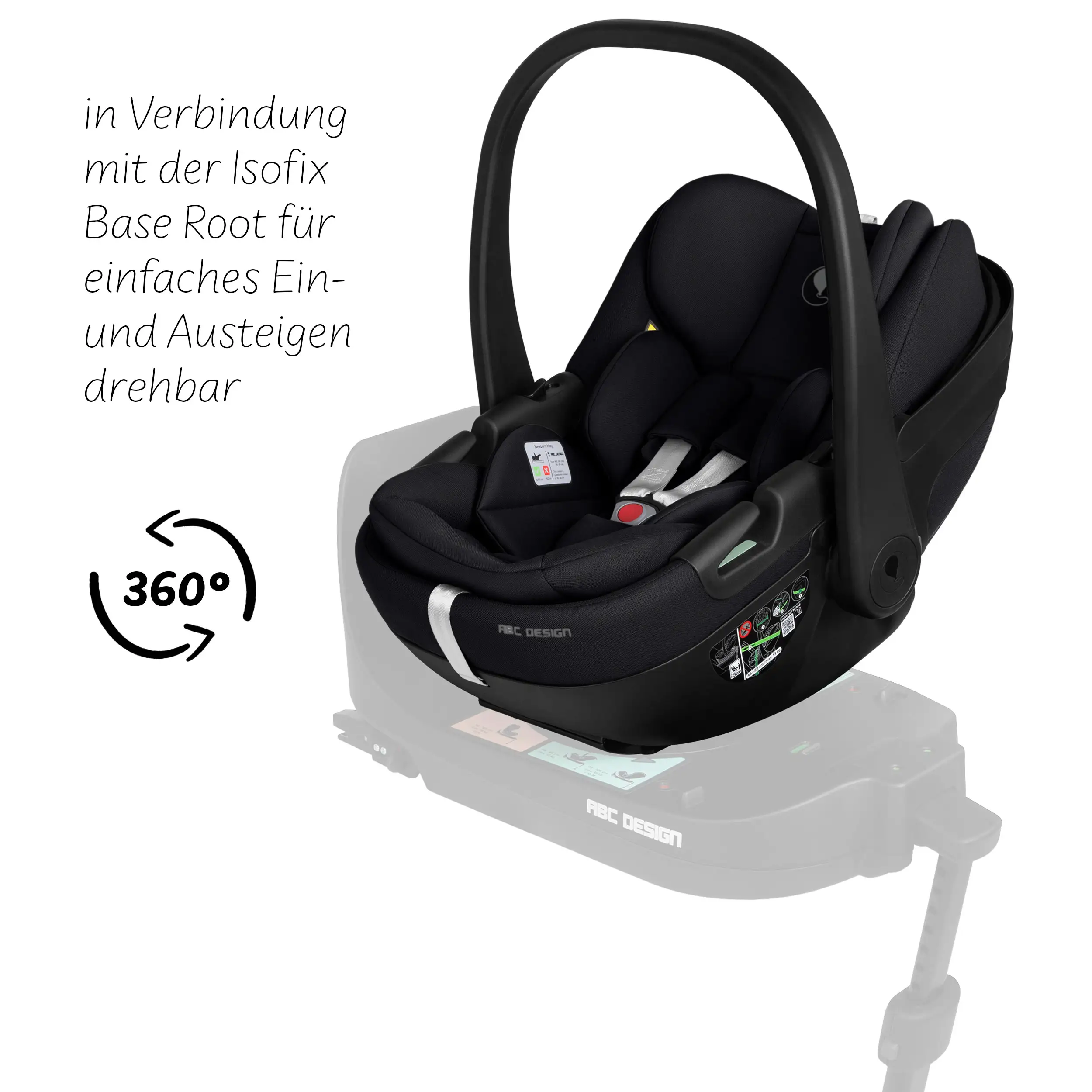 Silla de auto reclinable Calla i-Size - Ink