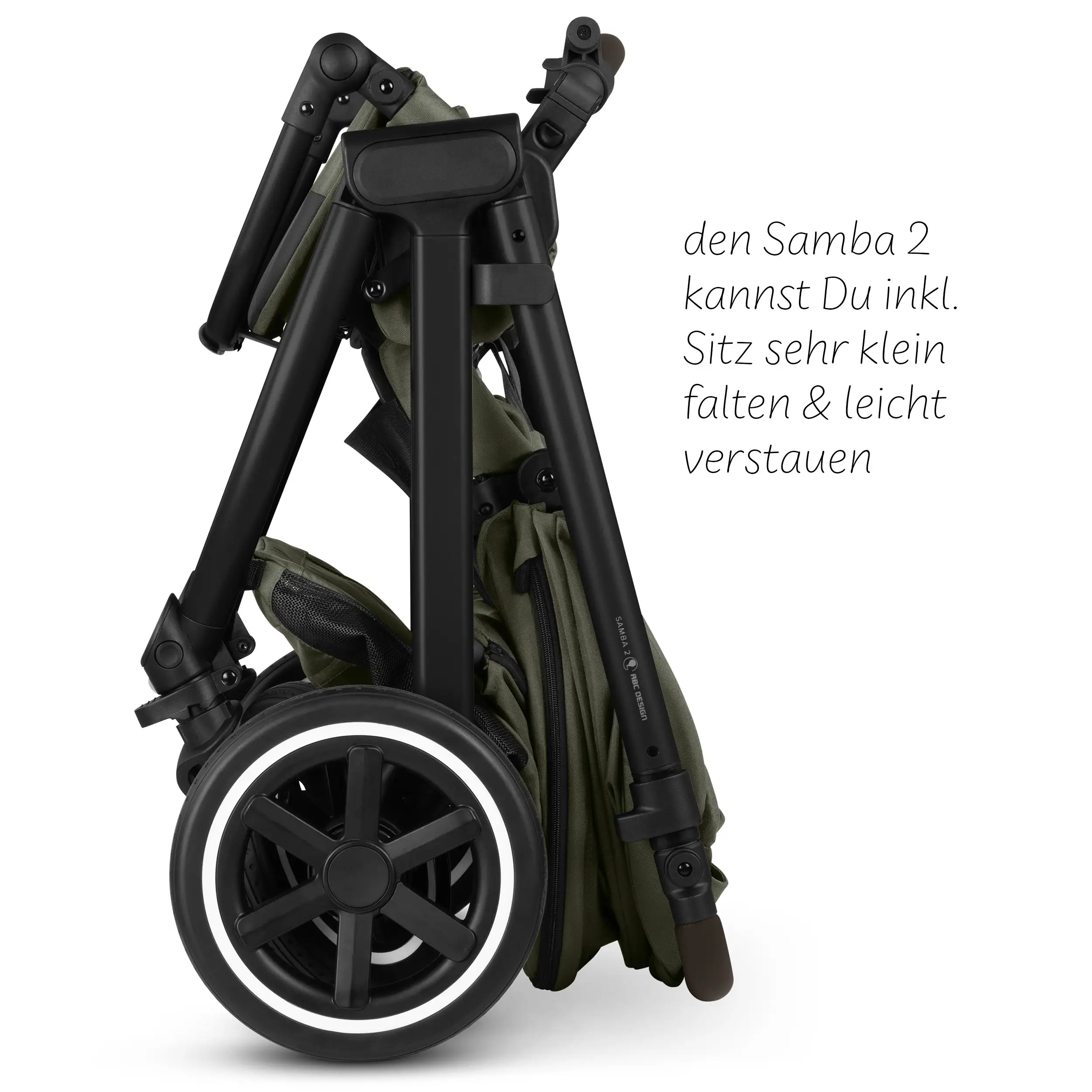 Sistema de viaje Samba 2 incl. silla de auto Calla reclinable - Avocado