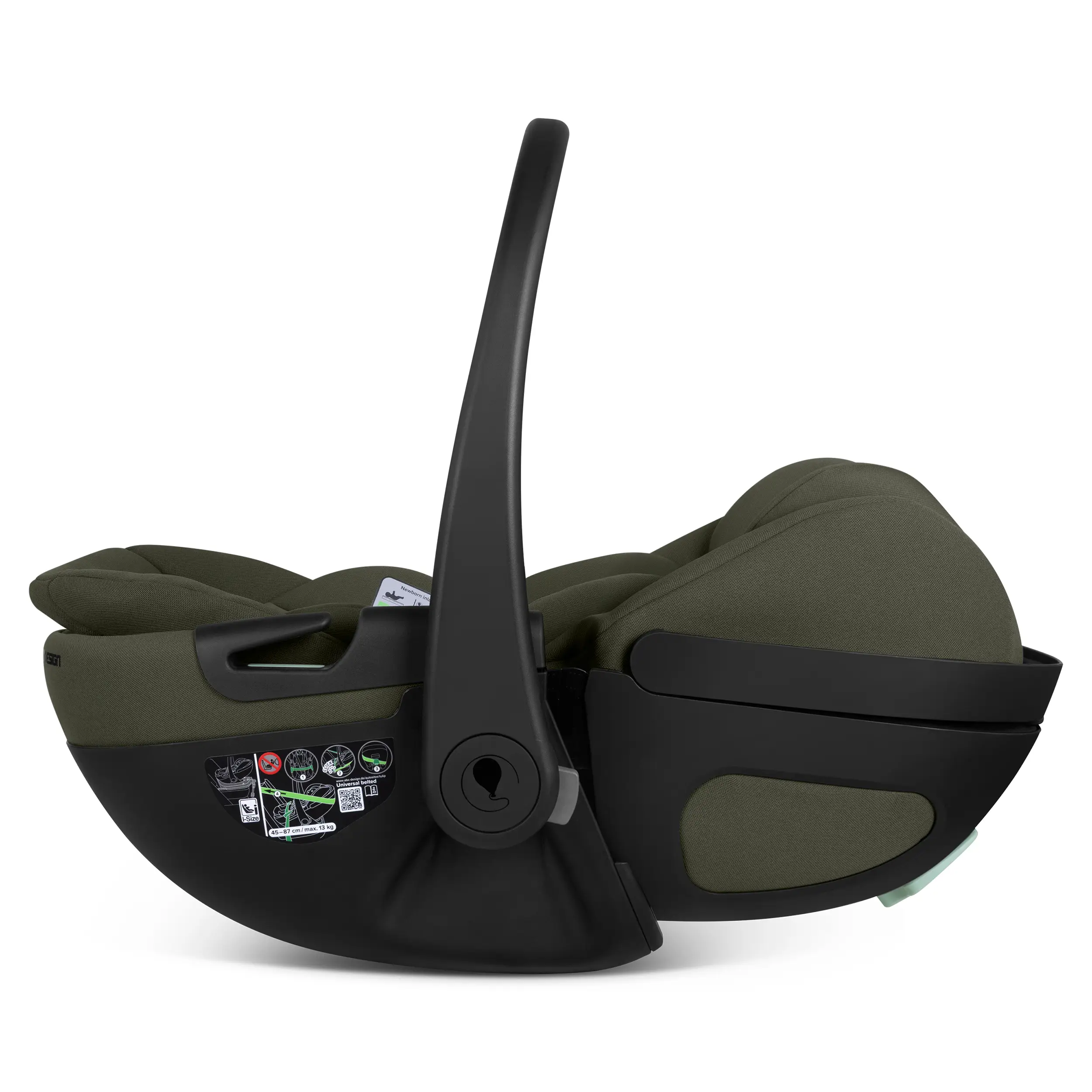 Silla de coche con función de reclinación Calla i-Size - Olive