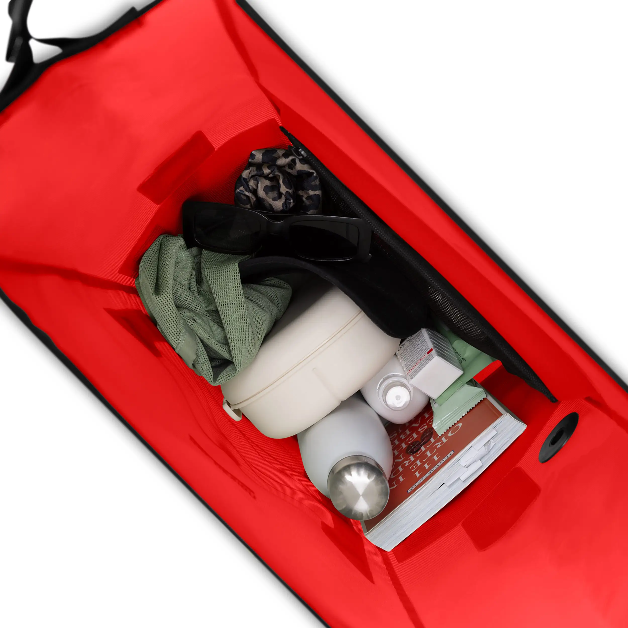 Bolsa de sillín Sion 20L para cochecito, remolque para bicicleta y uso diario - Mango