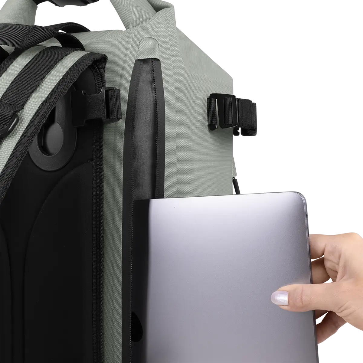 Compartimento seguro para el portátil