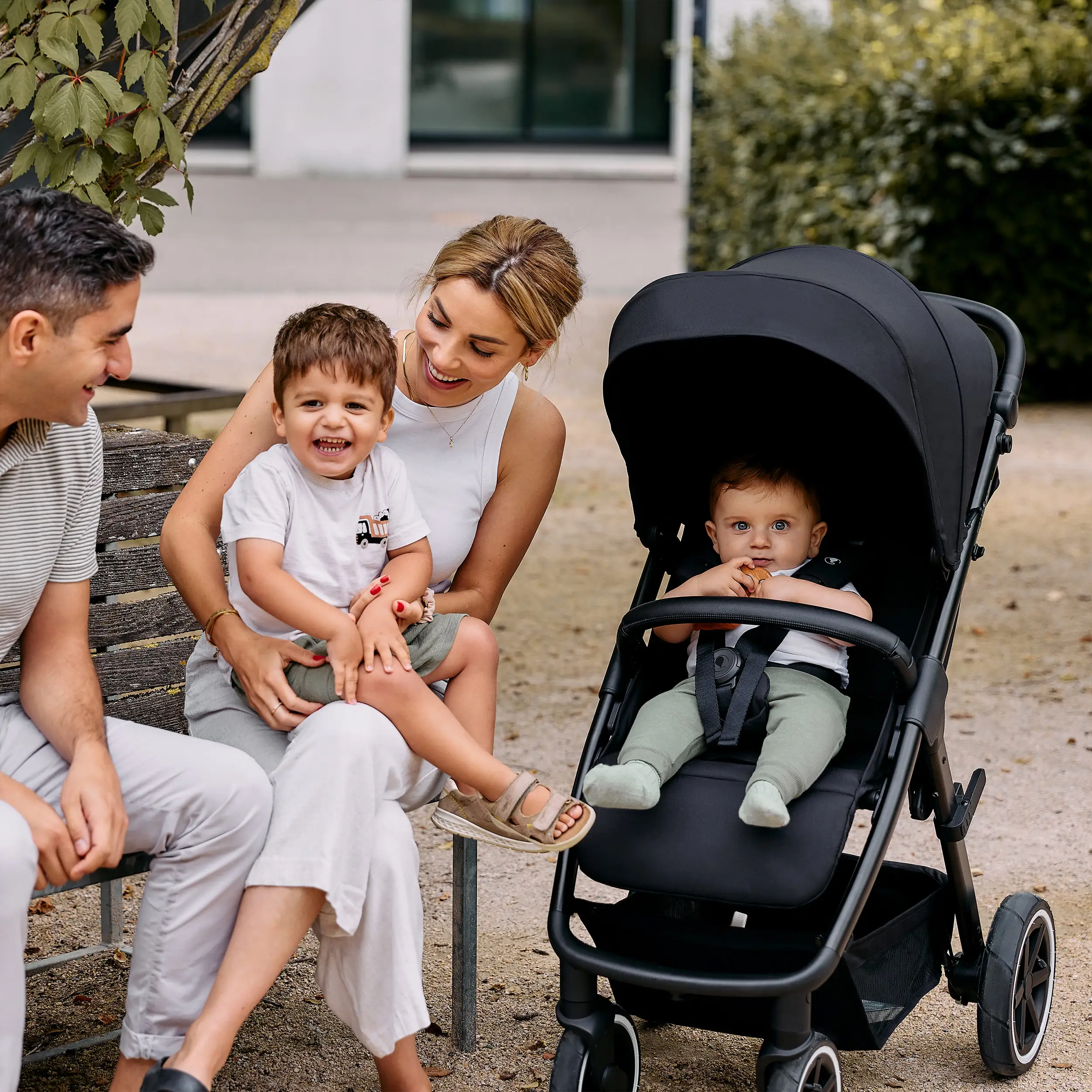 Silla de Paseo Avus 2 Air con rueda de aire - Coal