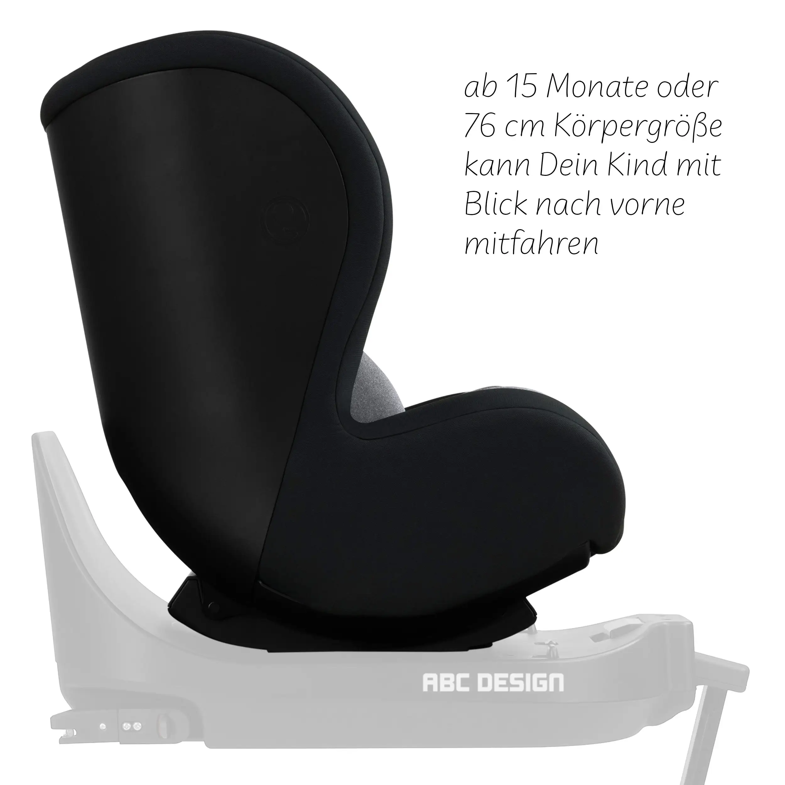 Silla de auto Reboard Lily i-Size  (desde el nacimiento hasta los 4 años) - Graphite