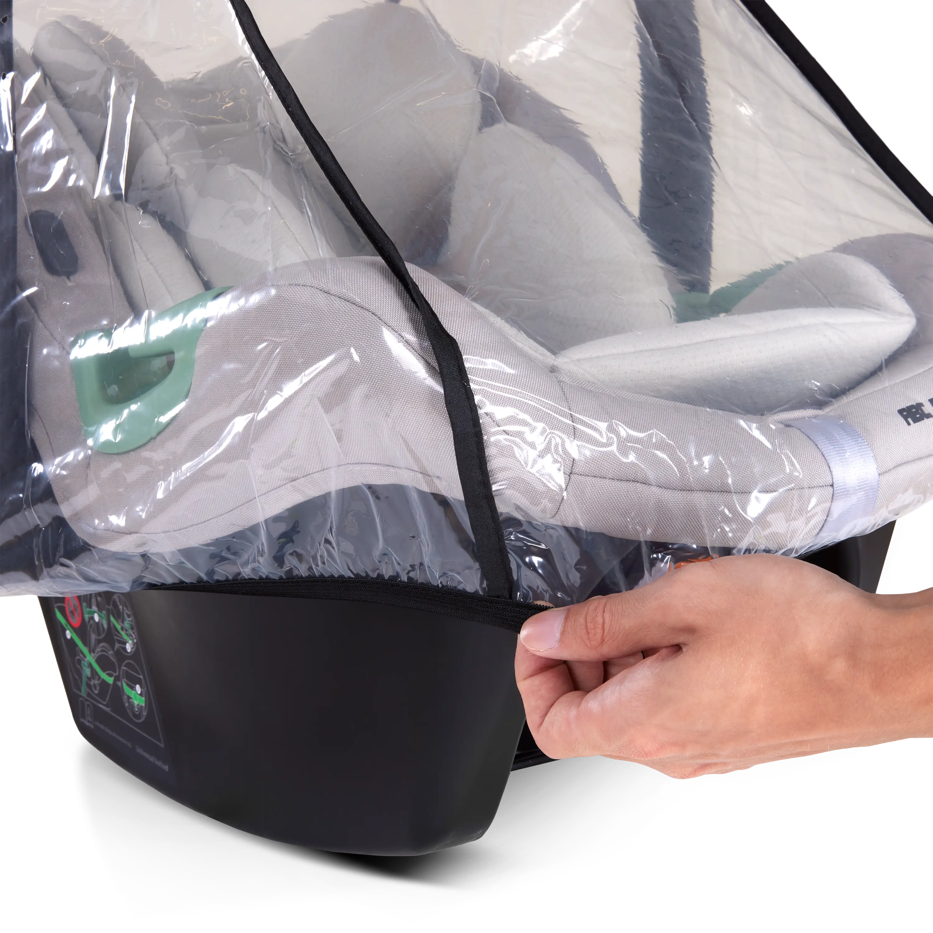 Fácil de colocar gracias a la correa elástica