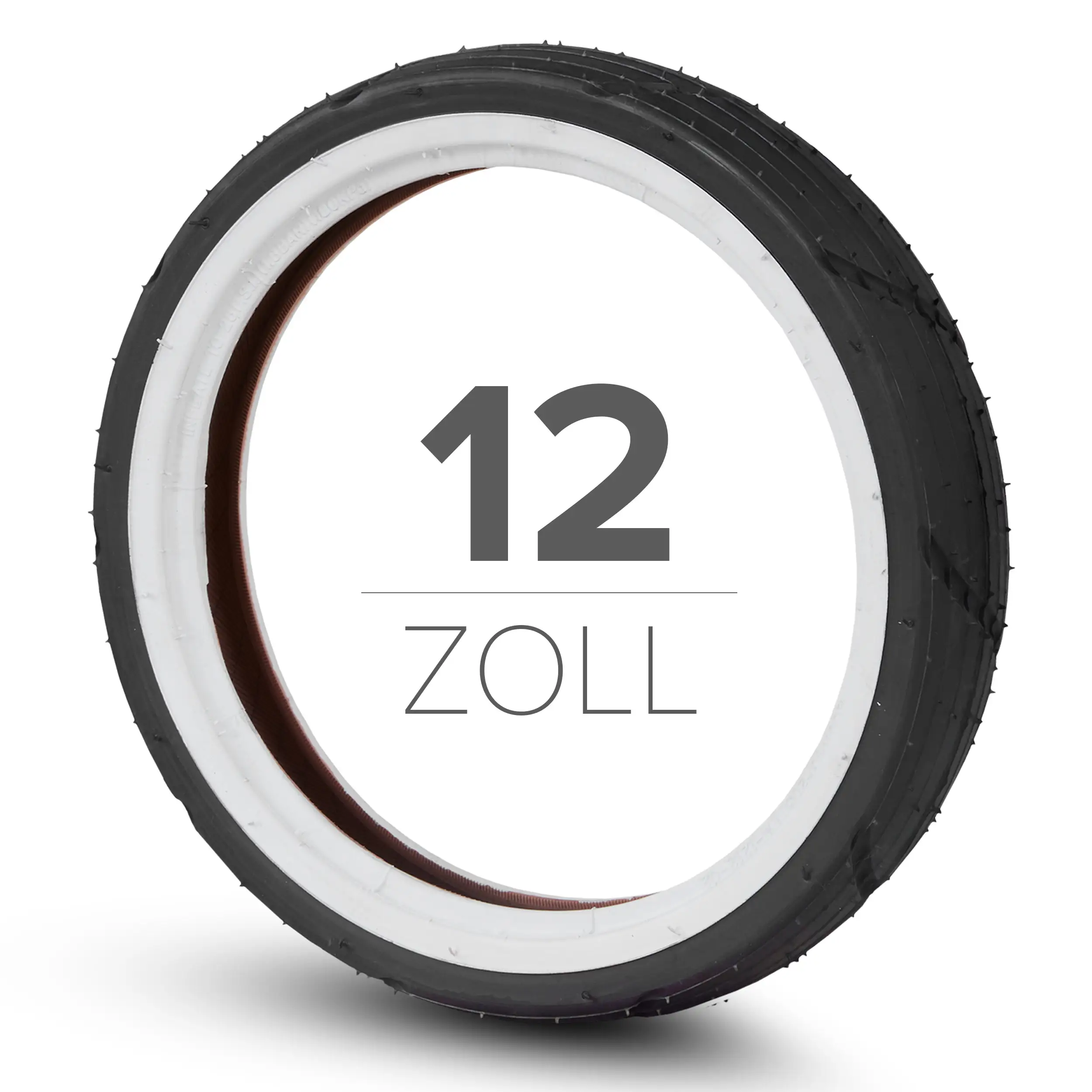 Cubierta para rueda trasera Salsa 4 Air / Salsa 5 Air / Salsa Run / Salsa 5 Run - Black / White Wall