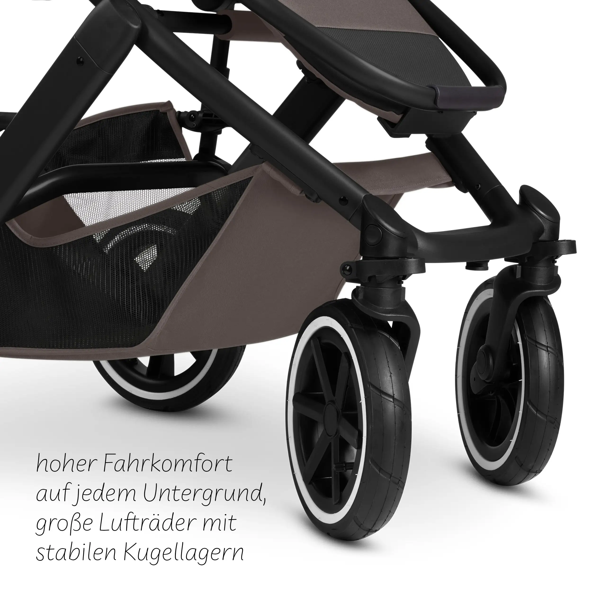 Set cochecito 3en1 Salsa 5 Air incl. Silla de Auto - Marron