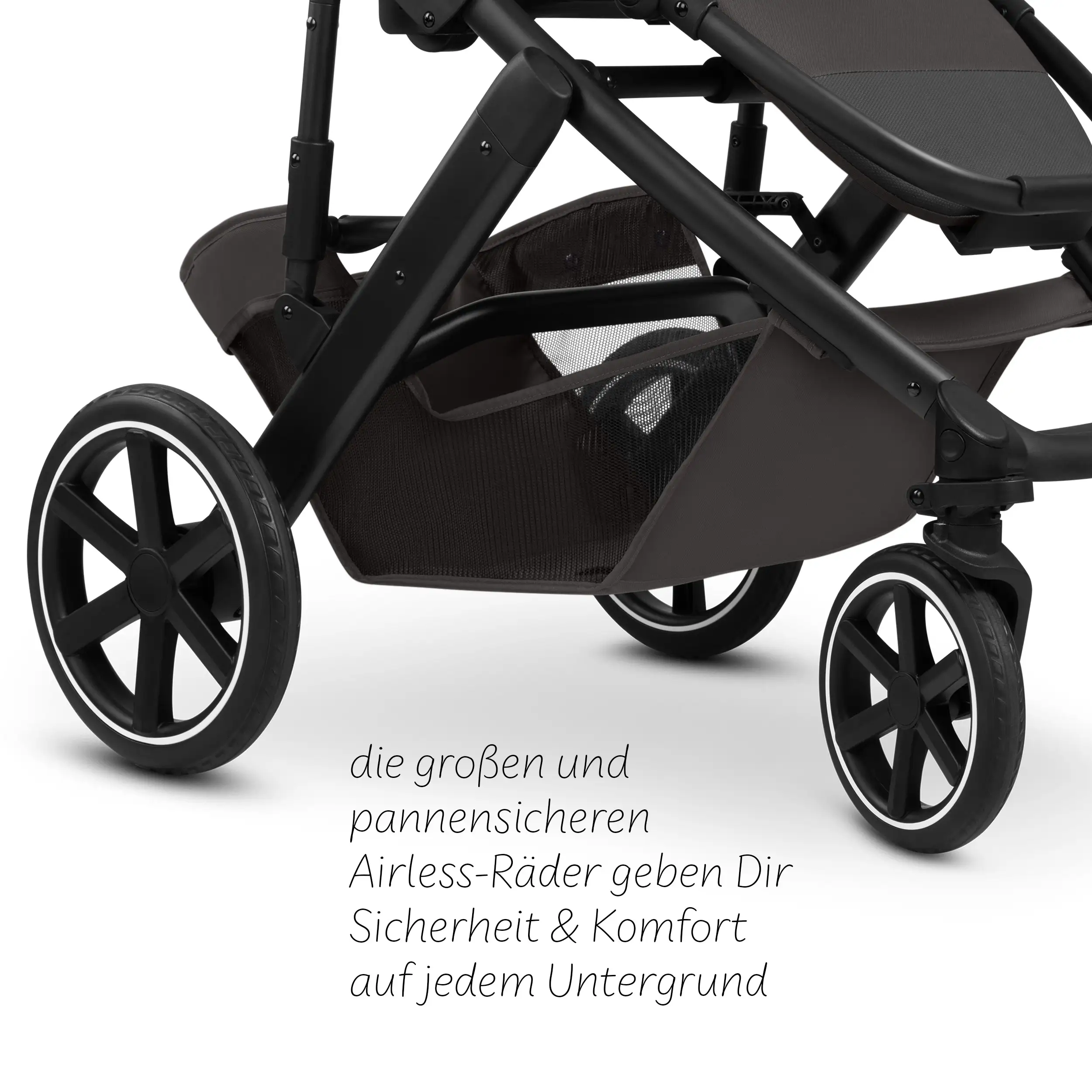 Set de cochecito 4en1 Salsa Core con silla de auto Calla reclinable y base ISOFIX Root - Falcon