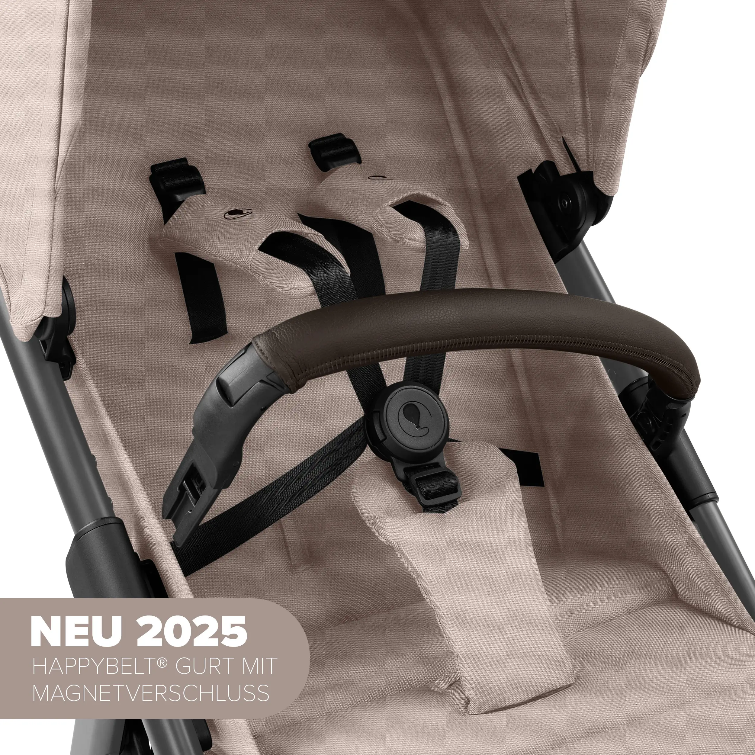 Silla de paseo  Avus 2 Air conrueda de aire - Camel